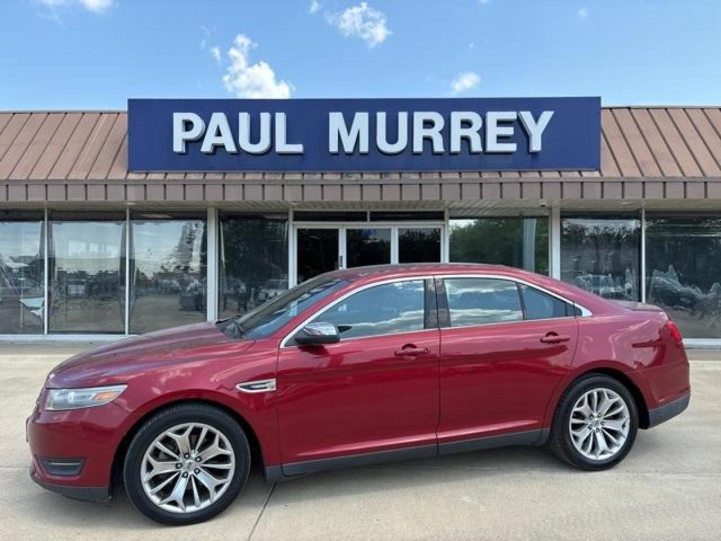 2013 Ruby Red Metallic Tinted Clearcoat /Charcoal Black Ford Taurus Limited (1FAHP2F81DG) with an 3.5L 6-Cylinder SMPI DOHC engine, Automatic transmission, located at 1105 E Mulberry, Kaufman, TX, 75142, (972) 962-2151, 32.589550, -96.300926 - Ruby Red Metallic Tinted Clearcoat 2013 Ford Taurus 4D Sedan Limited FWD 6-Speed Automatic with Select-Shift 3.5L 6-Cylinder SMPI DOHC<br><br><br>19/29 City/Highway MPG<br><br>Awards:<br> * Ward's 10 Best Engines * 2013 KBB.com Brand Image Awards<br>Please call Paul Murrey Ford Inc. In Kaufman Te - Photo#0