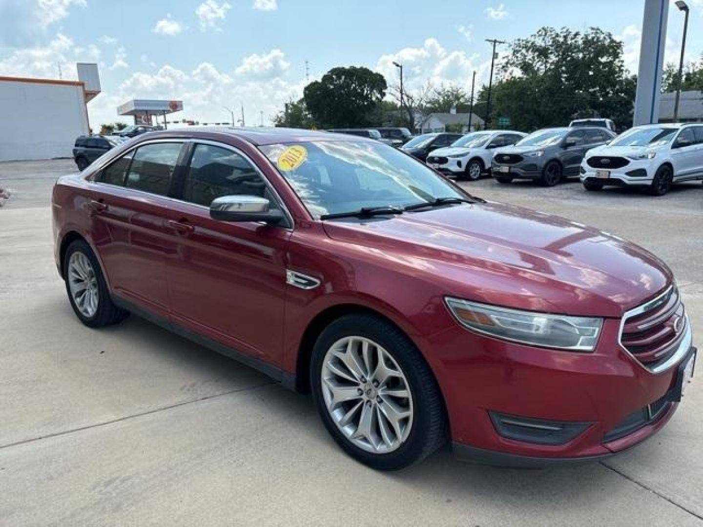 2013 Ruby Red Metallic Tinted Clearcoat /Charcoal Black Ford Taurus Limited (1FAHP2F81DG) with an 3.5L 6-Cylinder SMPI DOHC engine, Automatic transmission, located at 1105 E Mulberry, Kaufman, TX, 75142, (972) 962-2151, 32.589550, -96.300926 - Ruby Red Metallic Tinted Clearcoat 2013 Ford Taurus 4D Sedan Limited FWD 6-Speed Automatic with Select-Shift 3.5L 6-Cylinder SMPI DOHC<br><br><br>19/29 City/Highway MPG<br><br>Awards:<br> * Ward's 10 Best Engines * 2013 KBB.com Brand Image Awards<br>Please call Paul Murrey Ford Inc. In Kaufman Te - Photo#6