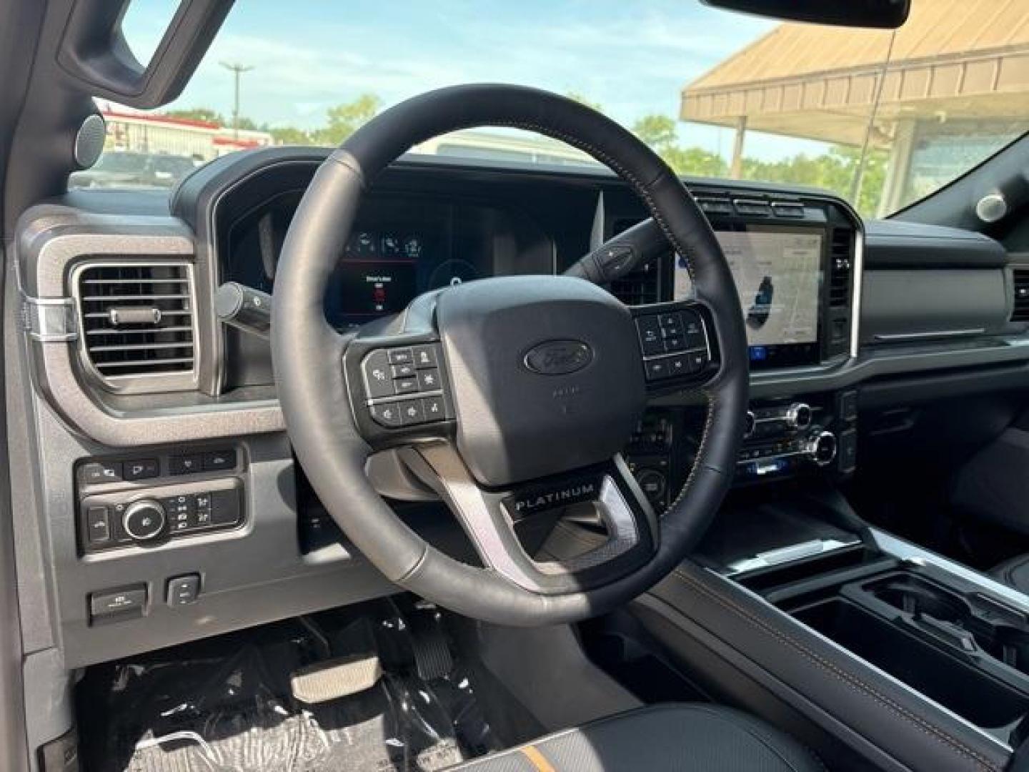 2024 Iconic Silver Metallic /Black Onyx Ford F-250SD Platinum (1FT8W2BM8RE) with an 6.7L High Output Power Stroke V8 Diesel engine, Automatic transmission, located at 1105 E Mulberry, Kaufman, TX, 75142, (972) 962-2151, 32.589550, -96.300926 - Iconic Silver Metallic 2024 Ford F-250SD 4D Crew Cab Platinum 4WD 10-Speed Automatic 6.7L High Output Power Stroke V8 Diesel 4WD.<br><br><br>Please call Paul Murrey Ford Inc. In Kaufman Texas A Family Dealership Since 1952 Serving the Dallas Fort Worth and East Texas areas for over 70 years. Please - Photo#16