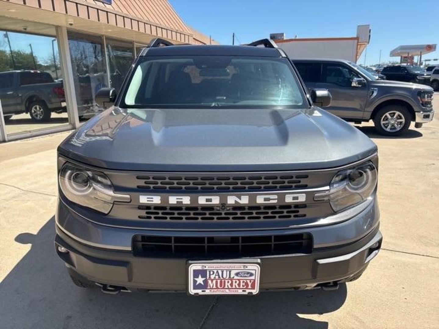 2024 Gray Ford Bronco Sport Badlands (3FMCR9D97RR) with an EcoBoost 2.0L I4 GTDi DOHC Turbocharged VCT engine, Automatic transmission, located at 1105 E Mulberry, Kaufman, TX, 75142, (972) 962-2151, 32.589550, -96.300926 - Gray 2024 Ford Bronco Sport 4D Sport Utility Badlands 4WD 8-Speed Automatic EcoBoost 2.0L I4 GTDi DOHC Turbocharged VCT<br><br>21/26 City/Highway MPG<br><br><br>Please call Paul Murrey Ford Inc. In Kaufman Texas A Family Dealership Since 1952 Serving the Dallas Fort Worth and East Texas areas for ov - Photo#7