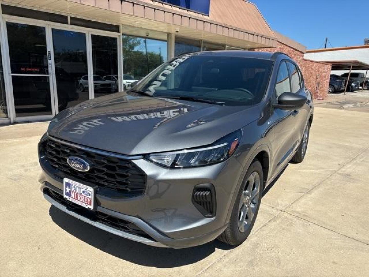 2024 Carbonized Gray Metallic /Ebony W/Red Stitch Ford Escape ST-Line (1FMCU0MN6RU) with an 1.5L EcoBoost engine, Automatic transmission, located at 1105 E Mulberry, Kaufman, TX, 75142, (972) 962-2151, 32.589550, -96.300926 - Carbonized Gray Metallic 2024 Ford Escape 4D Sport Utility ST-Line FWD 8-Speed Automatic 1.5L EcoBoost<br><br>27/34 City/Highway MPG<br><br><br>Please call Paul Murrey Ford Inc. In Kaufman Texas A Family Dealership Since 1952 Serving the Dallas Fort Worth and East Texas areas for over 70 years. Plea - Photo#1