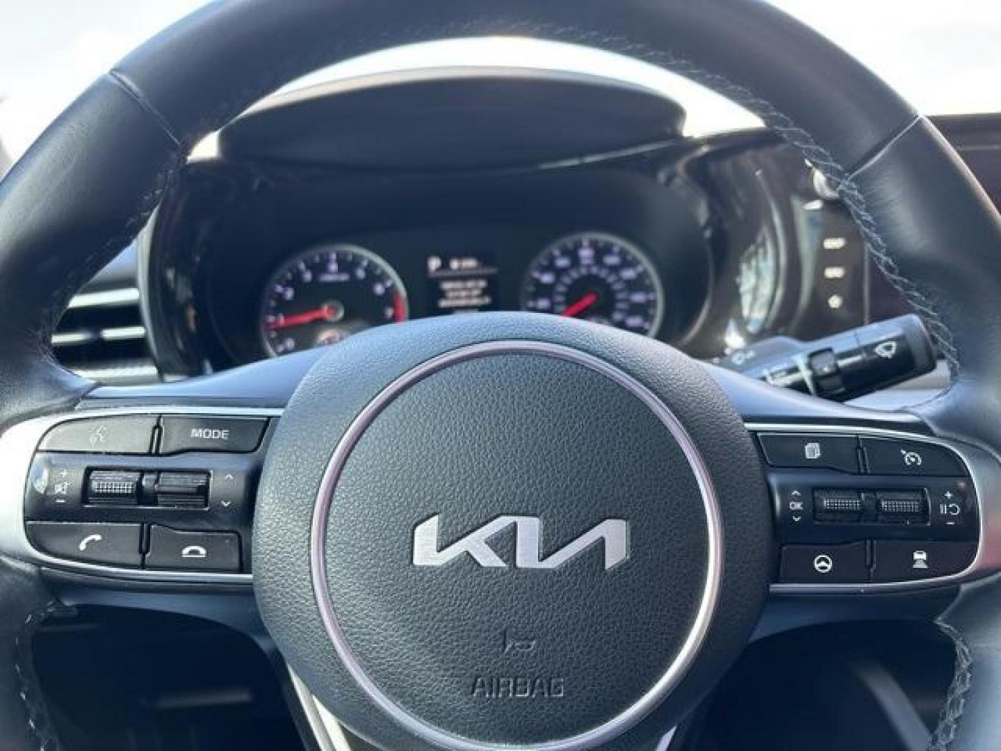 2022 Wolf Gray /Black Kia K5 GT-Line (5XXG64J24NG) with an I4 engine, Automatic transmission, located at 1105 E Mulberry, Kaufman, TX, 75142, (972) 962-2151, 32.589550, -96.300926 - Wolf Gray 2022 Kia K5 4D Sedan GT-Line FWD 8-Speed Automatic I4<br><br><br>27/37 City/Highway MPG<br><br><br>Please call Paul Murrey Ford Inc. In Kaufman Texas A Family Dealership Since 1952 Serving the Dallas Fort Worth and East Texas areas for over 70 years. Please call 972-962-2151 www.murreyford - Photo#21