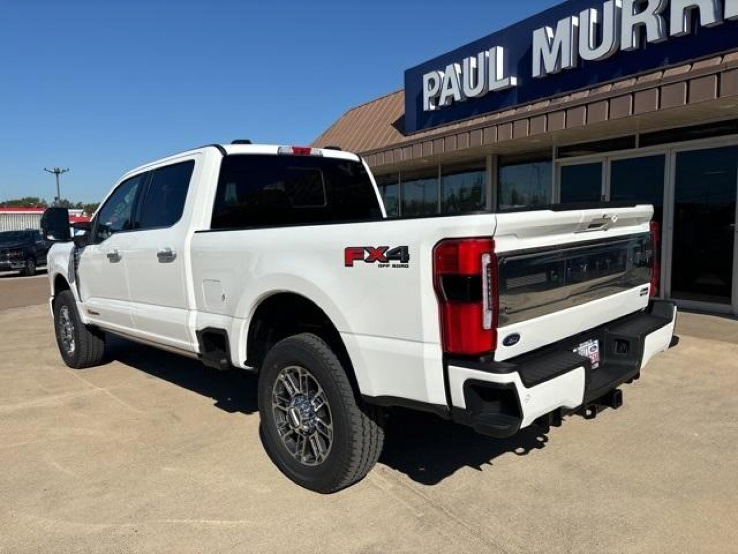 2024 Star White Metallic Tri-Coat /Admiral Blue Light Slate Ford F-250SD (1FT8W2BM9RE) with an 6.7L High Output Power Stroke V8 Diesel engine, Automatic transmission, located at 1105 E Mulberry, Kaufman, TX, 75142, (972) 962-2151, 32.589550, -96.300926 - Star White Metallic Tri-Coat 2024 Ford F-250SD 4D Crew Cab 4WD 10-Speed Automatic 6.7L High Output Power Stroke V8 Diesel 4WD.<br><br><br>Please call Paul Murrey Ford Inc. In Kaufman Texas A Family Dealership Since 1952 Serving the Dallas Fort Worth and East Texas areas for over 70 years. Please cal - Photo#2