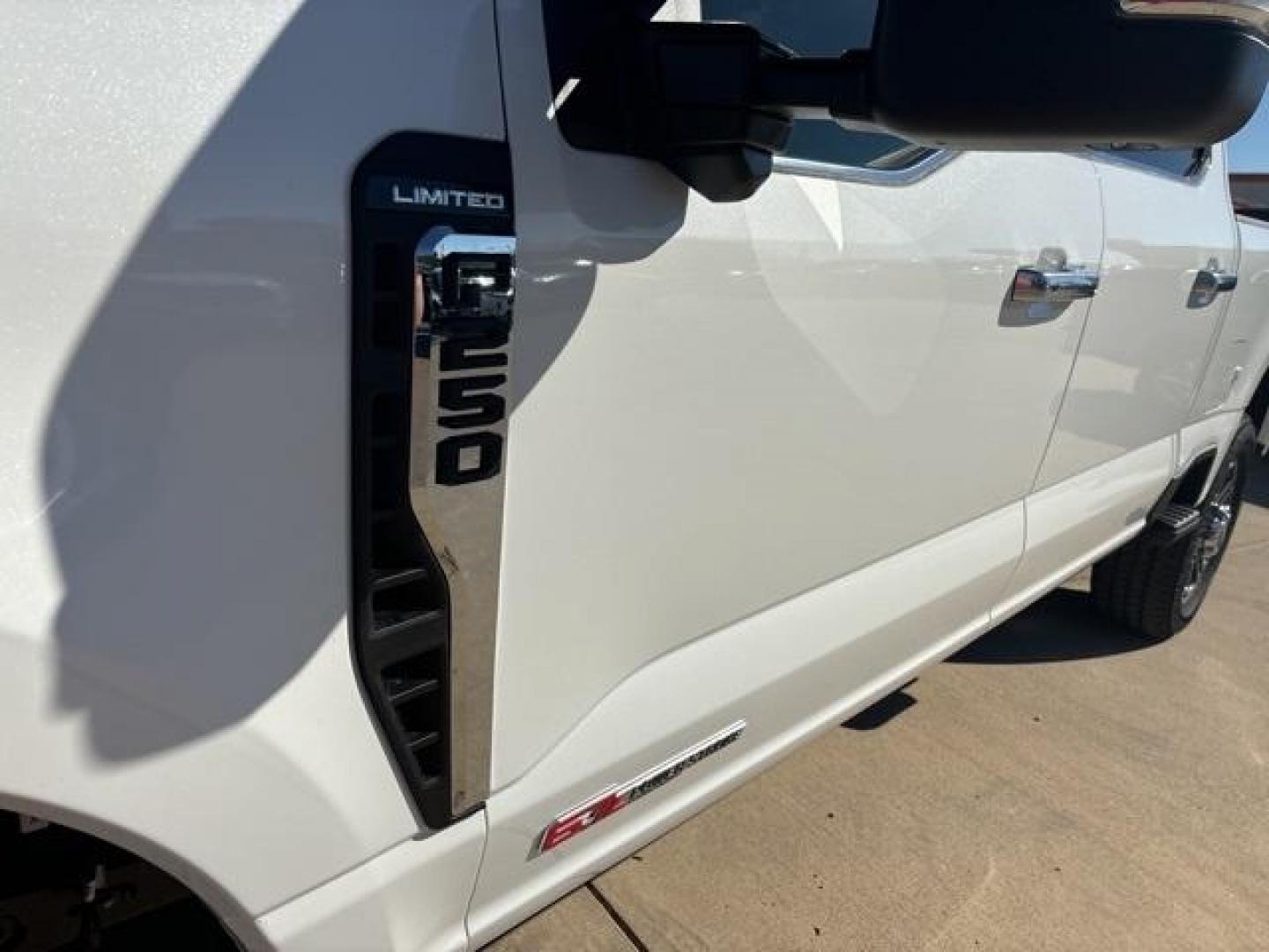 2024 Star White Metallic Tri-Coat /Admiral Blue Light Slate Ford F-250SD (1FT8W2BM9RE) with an 6.7L High Output Power Stroke V8 Diesel engine, Automatic transmission, located at 1105 E Mulberry, Kaufman, TX, 75142, (972) 962-2151, 32.589550, -96.300926 - Star White Metallic Tri-Coat 2024 Ford F-250SD 4D Crew Cab 4WD 10-Speed Automatic 6.7L High Output Power Stroke V8 Diesel 4WD.<br><br><br>Please call Paul Murrey Ford Inc. In Kaufman Texas A Family Dealership Since 1952 Serving the Dallas Fort Worth and East Texas areas for over 70 years. Please cal - Photo#7