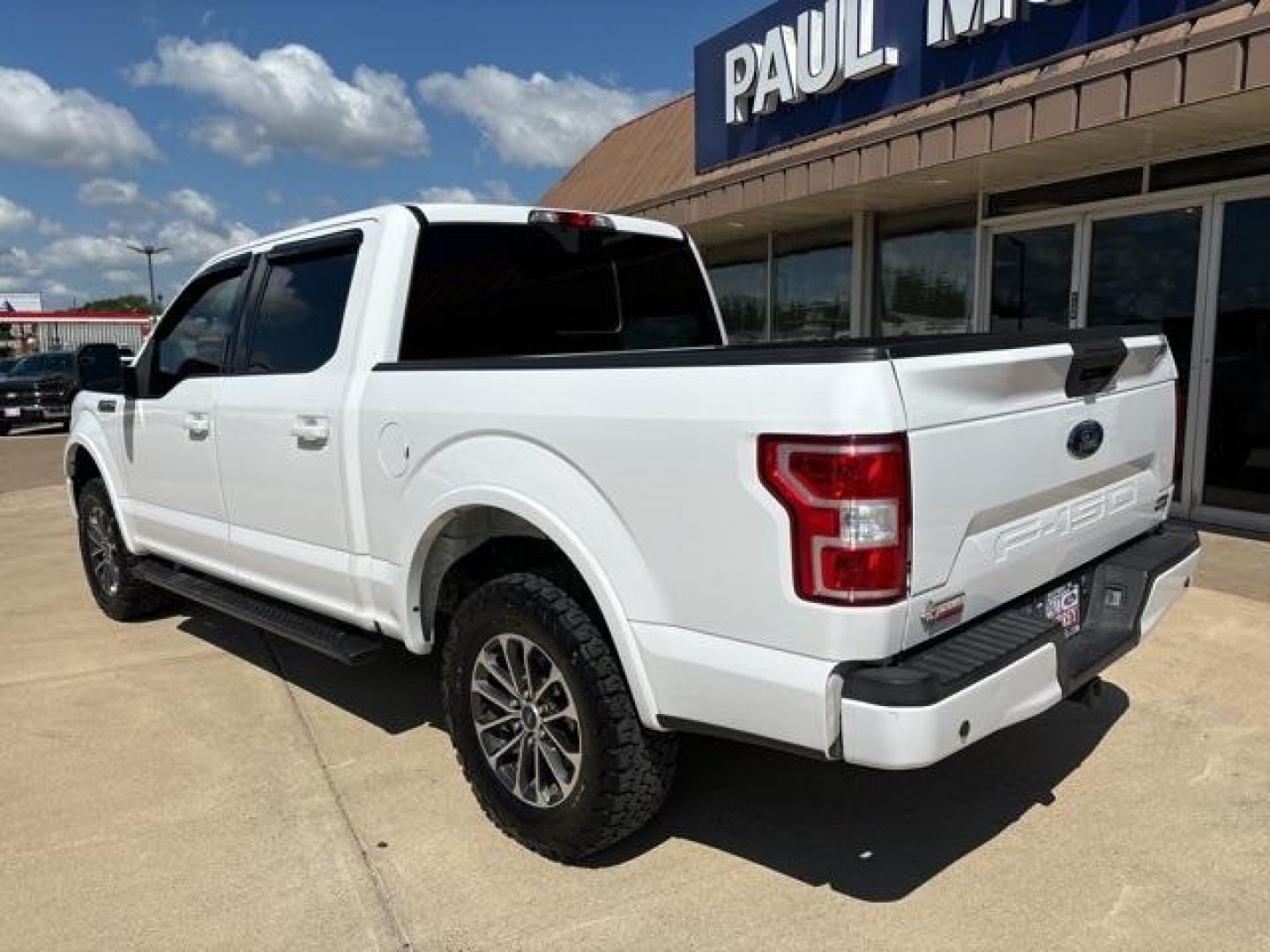 2020 Oxford White /Black Ford F-150 XLT (1FTEW1E5XLK) with an 5.0L V8 engine, Automatic transmission, located at 1105 E Mulberry, Kaufman, TX, 75142, (972) 962-2151, 32.589550, -96.300926 - Photo#3