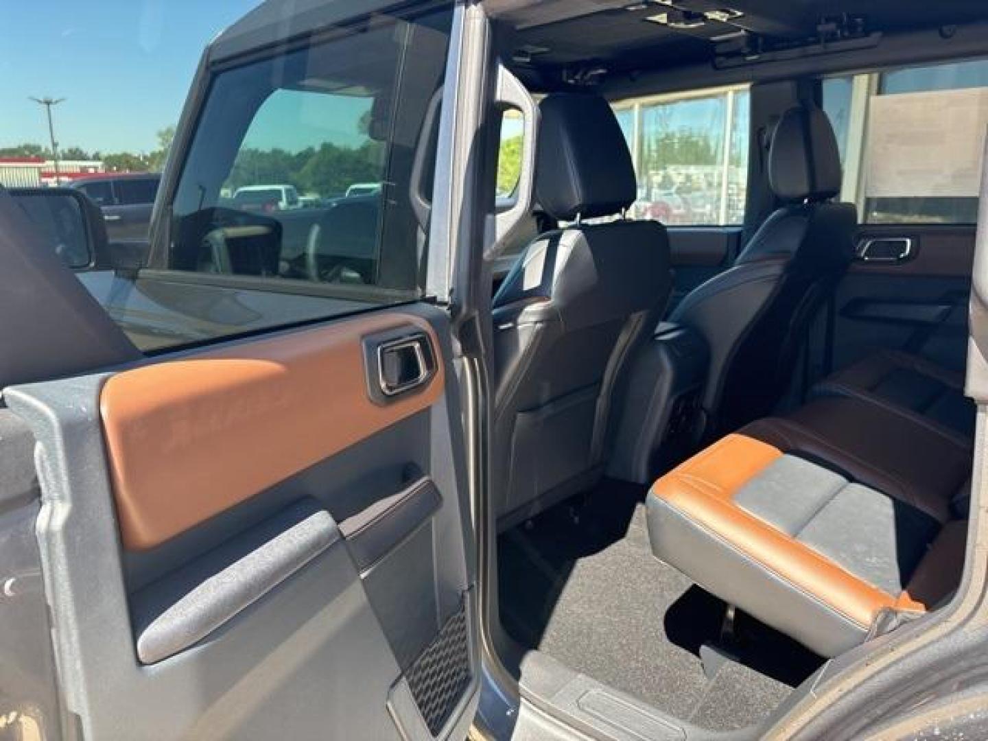 2024 Carbonized Gray Metallic /Black Onyx Interior Ford Bronco Outer Banks (1FMDE8BH1RL) with an 2.3L EcoBoost I-4 engine, Automatic transmission, located at 1105 E Mulberry, Kaufman, TX, 75142, (972) 962-2151, 32.589550, -96.300926 - Carbonized Gray Metallic 2024 Ford Bronco 4D Sport Utility Outer Banks 4WD 10-Speed Automatic 2.3L EcoBoost I-4<br><br>Recent Arrival!<br><br><br>Please call Paul Murrey Ford Inc. In Kaufman Texas A Family Dealership Since 1952 Serving the Dallas Fort Worth and East Texas areas for over 70 years. Pl - Photo#13