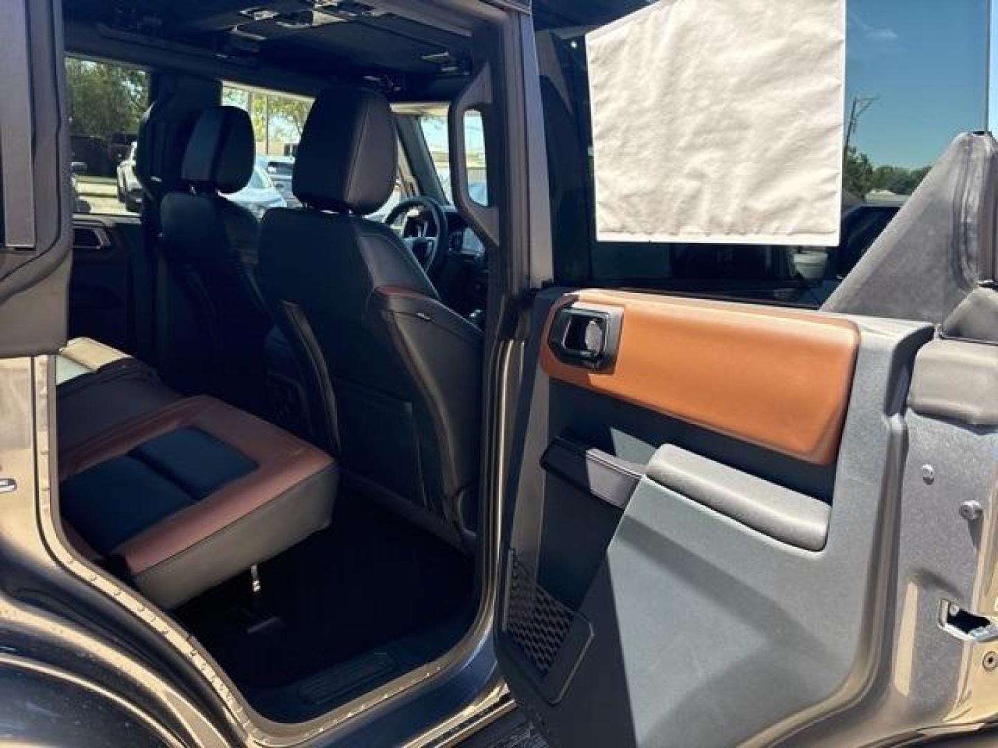 2024 Carbonized Gray Metallic /Black Onyx Interior Ford Bronco Outer Banks (1FMDE8BH1RL) with an 2.3L EcoBoost I-4 engine, Automatic transmission, located at 1105 E Mulberry, Kaufman, TX, 75142, (972) 962-2151, 32.589550, -96.300926 - Carbonized Gray Metallic 2024 Ford Bronco 4D Sport Utility Outer Banks 4WD 10-Speed Automatic 2.3L EcoBoost I-4<br><br>Recent Arrival!<br><br><br>Please call Paul Murrey Ford Inc. In Kaufman Texas A Family Dealership Since 1952 Serving the Dallas Fort Worth and East Texas areas for over 70 years. Pl - Photo#18