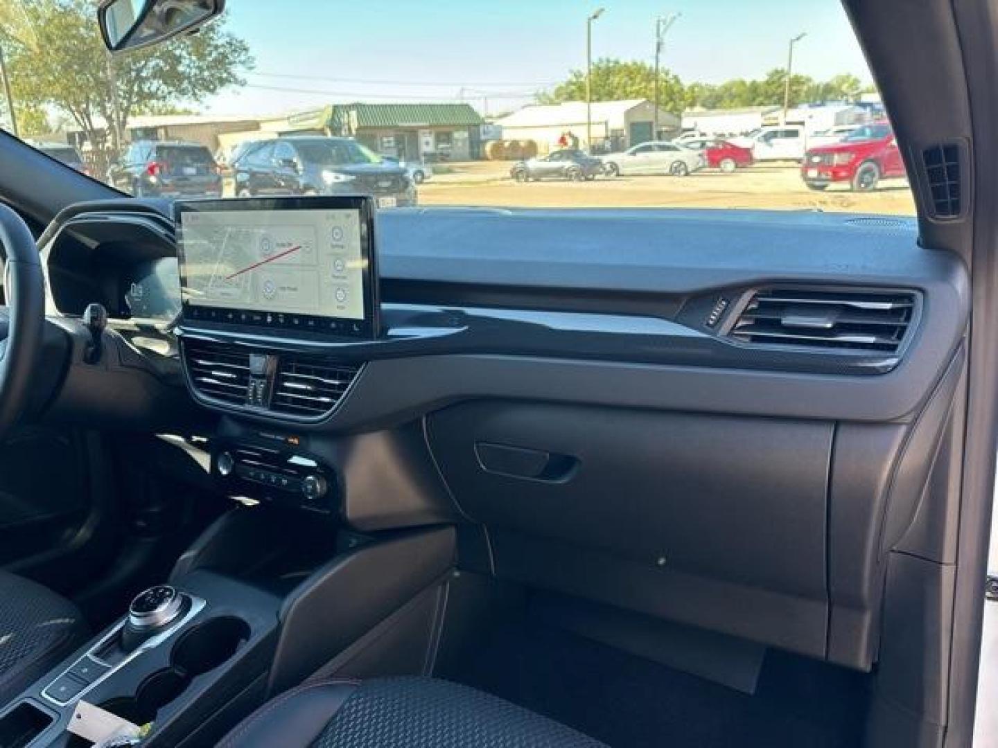 2024 Star White Metallic Tri-Coat /Ebony W/Red Stitch Ford Escape ST-Line Select (1FMCU9NA7RU) with an EcoBoost 2.0L I4 GTDi DOHC Turbocharged VCT engine, Automatic transmission, located at 1105 E Mulberry, Kaufman, TX, 75142, (972) 962-2151, 32.589550, -96.300926 - Star White Metallic Tri-Coat 2024 Ford Escape 4D Sport Utility ST-Line Select AWD 8-Speed Automatic EcoBoost 2.0L I4 GTDi DOHC Turbocharged VCT AWD.<br><br>23/31 City/Highway MPG<br><br><br>Please call Paul Murrey Ford Inc. In Kaufman Texas A Family Dealership Since 1952 Serving the Dallas Fort Wort - Photo#19