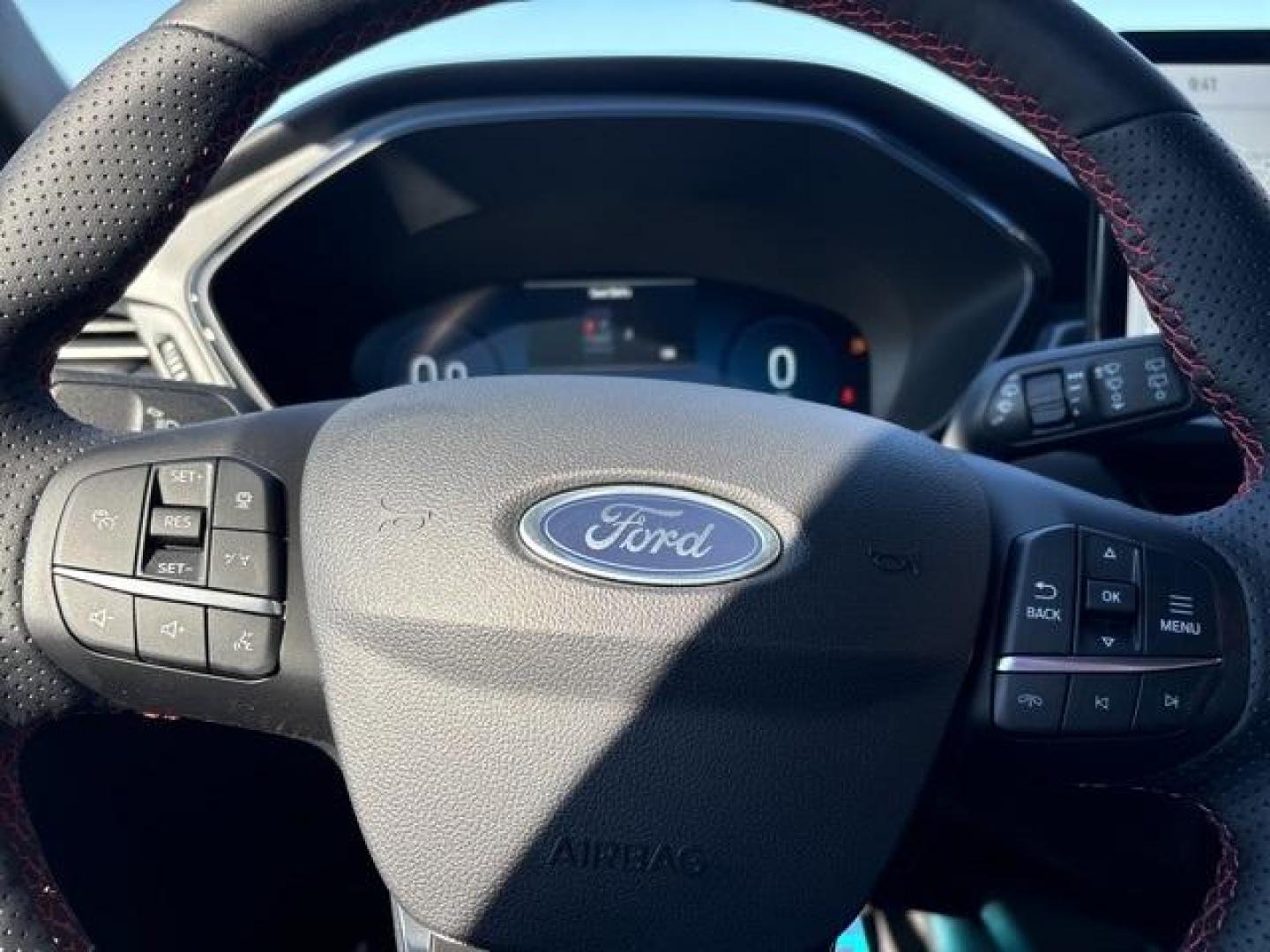 2024 Star White Metallic Tri-Coat /Ebony W/Red Stitch Ford Escape ST-Line Select (1FMCU9NA7RU) with an EcoBoost 2.0L I4 GTDi DOHC Turbocharged VCT engine, Automatic transmission, located at 1105 E Mulberry, Kaufman, TX, 75142, (972) 962-2151, 32.589550, -96.300926 - Star White Metallic Tri-Coat 2024 Ford Escape 4D Sport Utility ST-Line Select AWD 8-Speed Automatic EcoBoost 2.0L I4 GTDi DOHC Turbocharged VCT AWD.<br><br>23/31 City/Highway MPG<br><br><br>Please call Paul Murrey Ford Inc. In Kaufman Texas A Family Dealership Since 1952 Serving the Dallas Fort Wort - Photo#23