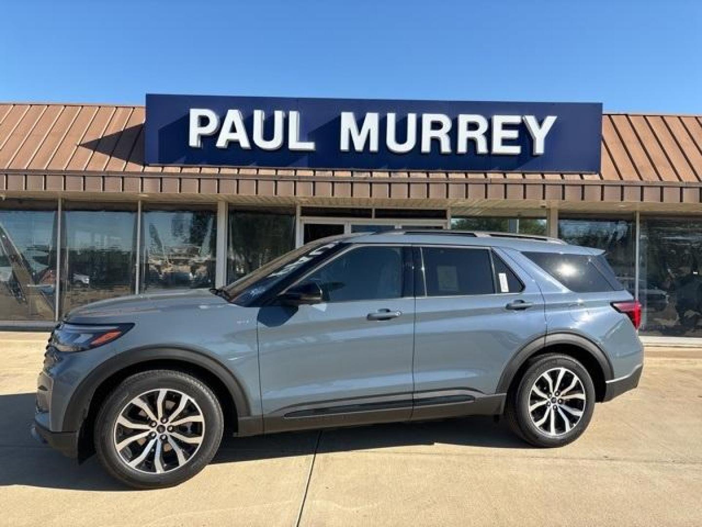 2025 Vapor Blue Metallic /Onyx Interior Ford Explorer ST-Line (1FMUK7KH8SG) with an 2.3L EcoBoost I-4 engine, Automatic transmission, located at 1105 E Mulberry, Kaufman, TX, 75142, (972) 962-2151, 32.589550, -96.300926 - Photo#0