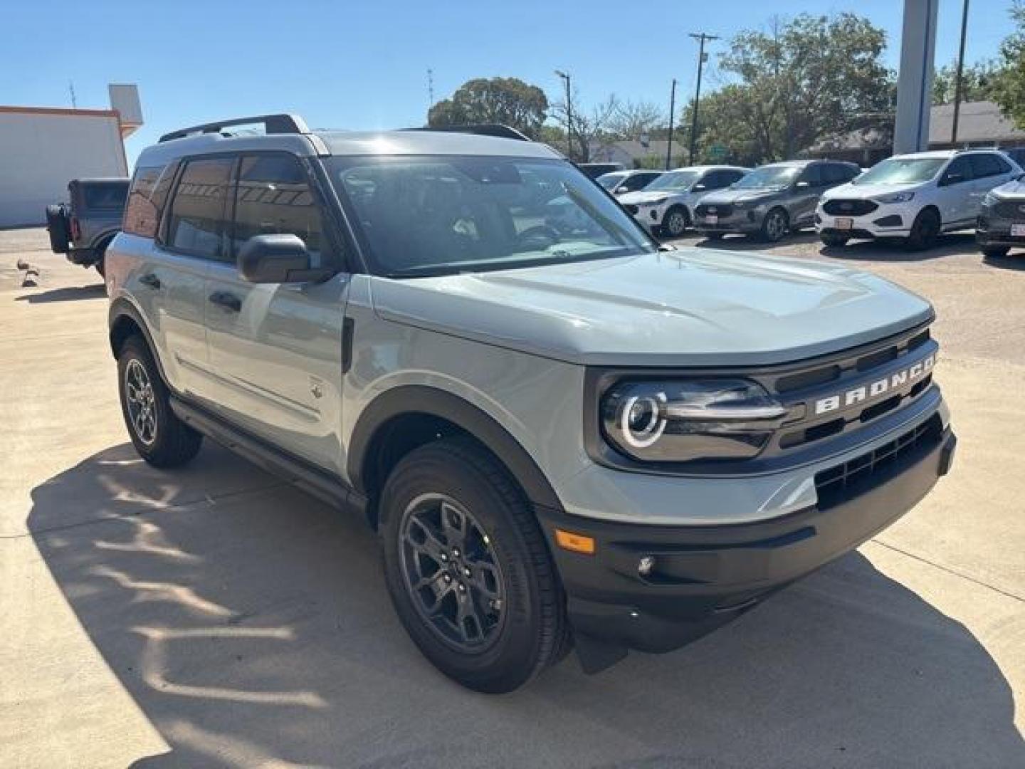 2024 Cactus Gray /Ebony Ford Bronco Sport Big Bend (3FMCR9B67RR) with an 1.5L EcoBoost engine, Automatic transmission, located at 1105 E Mulberry, Kaufman, TX, 75142, (972) 962-2151, 32.589550, -96.300926 - Cactus Gray 2024 Ford Bronco Sport 4D Sport Utility Big Bend 4WD 8-Speed Automatic 1.5L EcoBoost<br><br>25/29 City/Highway MPG<br><br><br>Please call Paul Murrey Ford Inc. In Kaufman Texas A Family Dealership Since 1952 Serving the Dallas Fort Worth and East Texas areas for over 70 years. Please cal - Photo#6