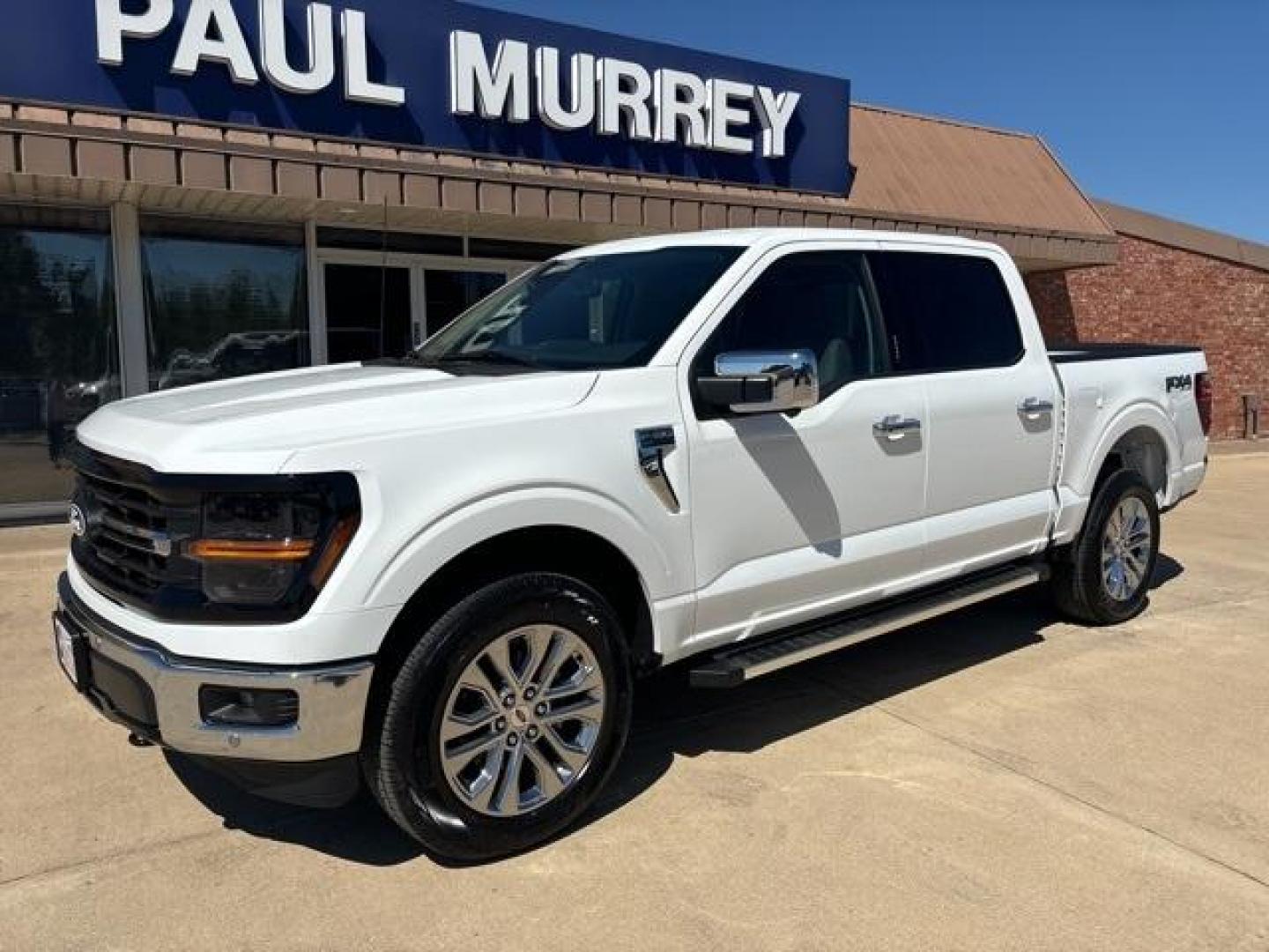 2024 Oxford White /Dark Slate Ford F-150 XLT (1FTFW3L56RK) with an 5.0L V8 engine, Automatic transmission, located at 1105 E Mulberry, Kaufman, TX, 75142, (972) 962-2151, 32.589550, -96.300926 - White / Oxford White 2024 Ford F-150 4D SuperCrew XLT 4WD 10-Speed Automatic 5.0L V8 4WD.<br><br>Recent Arrival!<br><br><br>Please call Paul Murrey Ford Inc. In Kaufman Texas A Family Dealership Since 1952 Serving the Dallas Fort Worth and East Texas areas for over 70 years. Please call 972-962-2151 - Photo#2