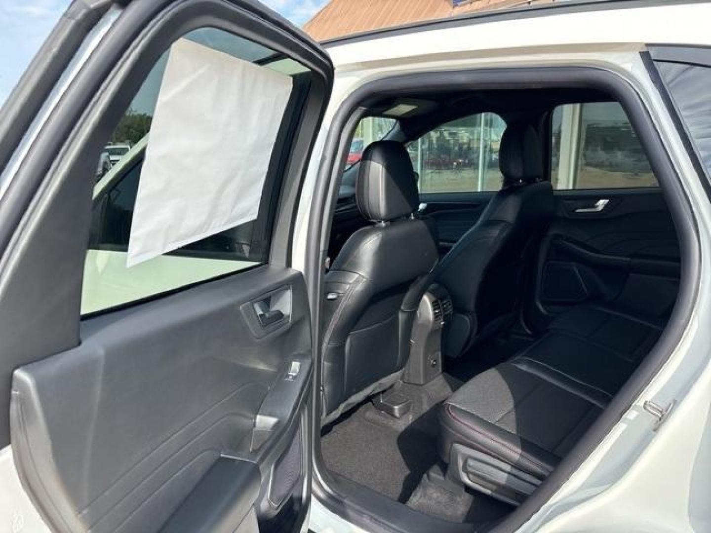 2024 Star White Metallic Tri-Coat /Ebony W/Red Stitch Ford Escape ST-Line (1FMCU0MNXRU) with an 1.5L EcoBoost engine, Automatic transmission, located at 1105 E Mulberry, Kaufman, TX, 75142, (972) 962-2151, 32.589550, -96.300926 - Star White Metallic Tri-Coat 2024 Ford Escape 4D Sport Utility ST-Line FWD 8-Speed Automatic 1.5L EcoBoost<br><br>Recent Arrival! 27/34 City/Highway MPG<br><br><br>Please call Paul Murrey Ford Inc. In Kaufman Texas A Family Dealership Since 1952 Serving the Dallas Fort Worth and East Texas areas for - Photo#13