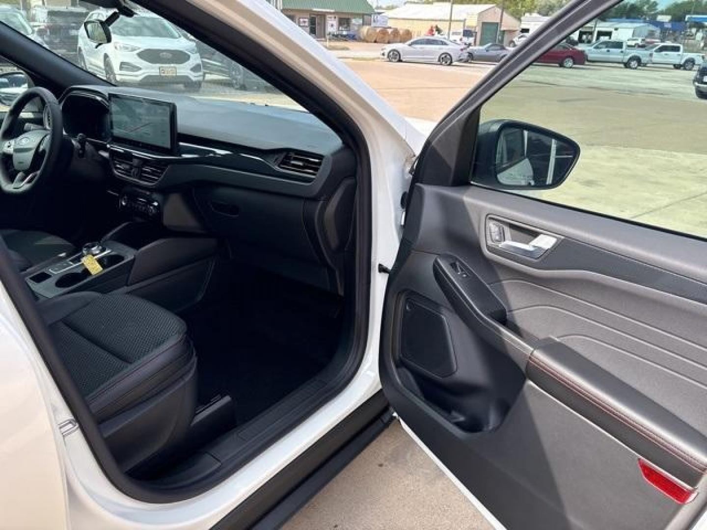 2024 Star White Metallic Tri-Coat /Ebony W/Red Stitch Ford Escape ST-Line (1FMCU0MNXRU) with an 1.5L EcoBoost engine, Automatic transmission, located at 1105 E Mulberry, Kaufman, TX, 75142, (972) 962-2151, 32.589550, -96.300926 - Star White Metallic Tri-Coat 2024 Ford Escape 4D Sport Utility ST-Line FWD 8-Speed Automatic 1.5L EcoBoost<br><br>Recent Arrival! 27/34 City/Highway MPG<br><br><br>Please call Paul Murrey Ford Inc. In Kaufman Texas A Family Dealership Since 1952 Serving the Dallas Fort Worth and East Texas areas for - Photo#17