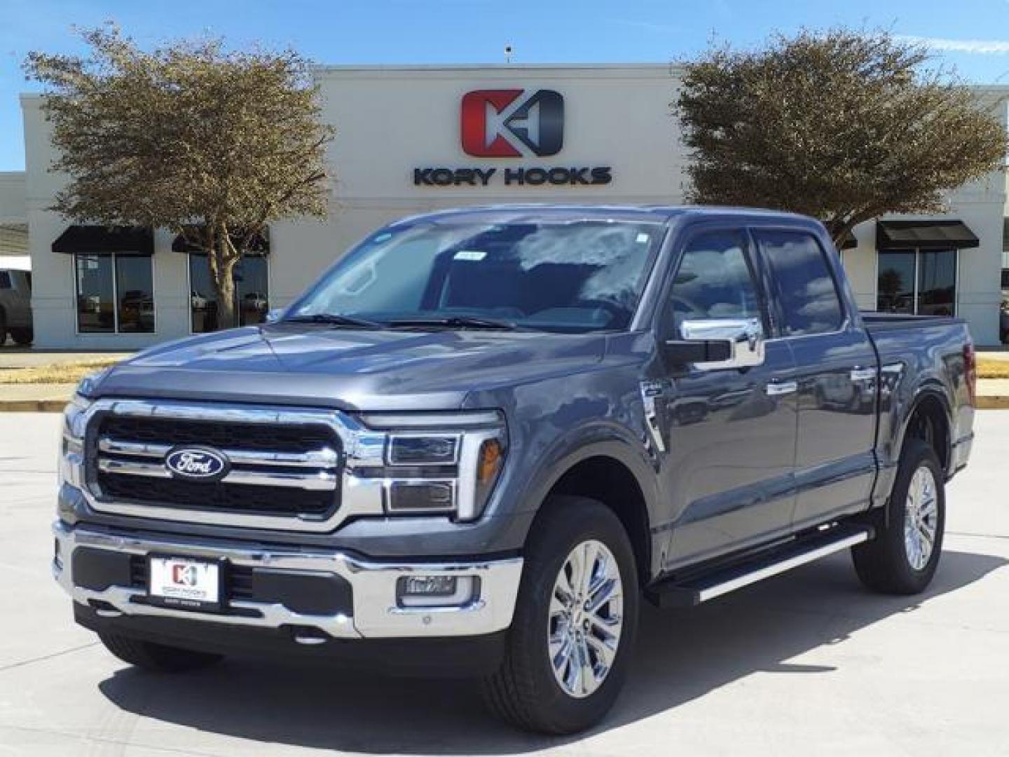 2024 Carbonized Gray Metallic /Slate Trim Ford F-150 Lariat (1FTFW5L59RF) with an 5.0L V8 engine, Automatic transmission, located at 1105 E Mulberry, Kaufman, TX, 75142, (972) 962-2151, 32.589550, -96.300926 - Gray Metallic 2024 Ford F-150 4D SuperCrew Lariat 4WD 10-Speed Automatic 5.0L V8 4WD.<br><br>Recent Arrival!<br><br><br>Please call Paul Murrey Ford Inc. In Kaufman Texas A Family Dealership Since 1952 Serving the Dallas Fort Worth and East Texas areas for over 70 years. Please call 972-962-2151 www - Photo#0