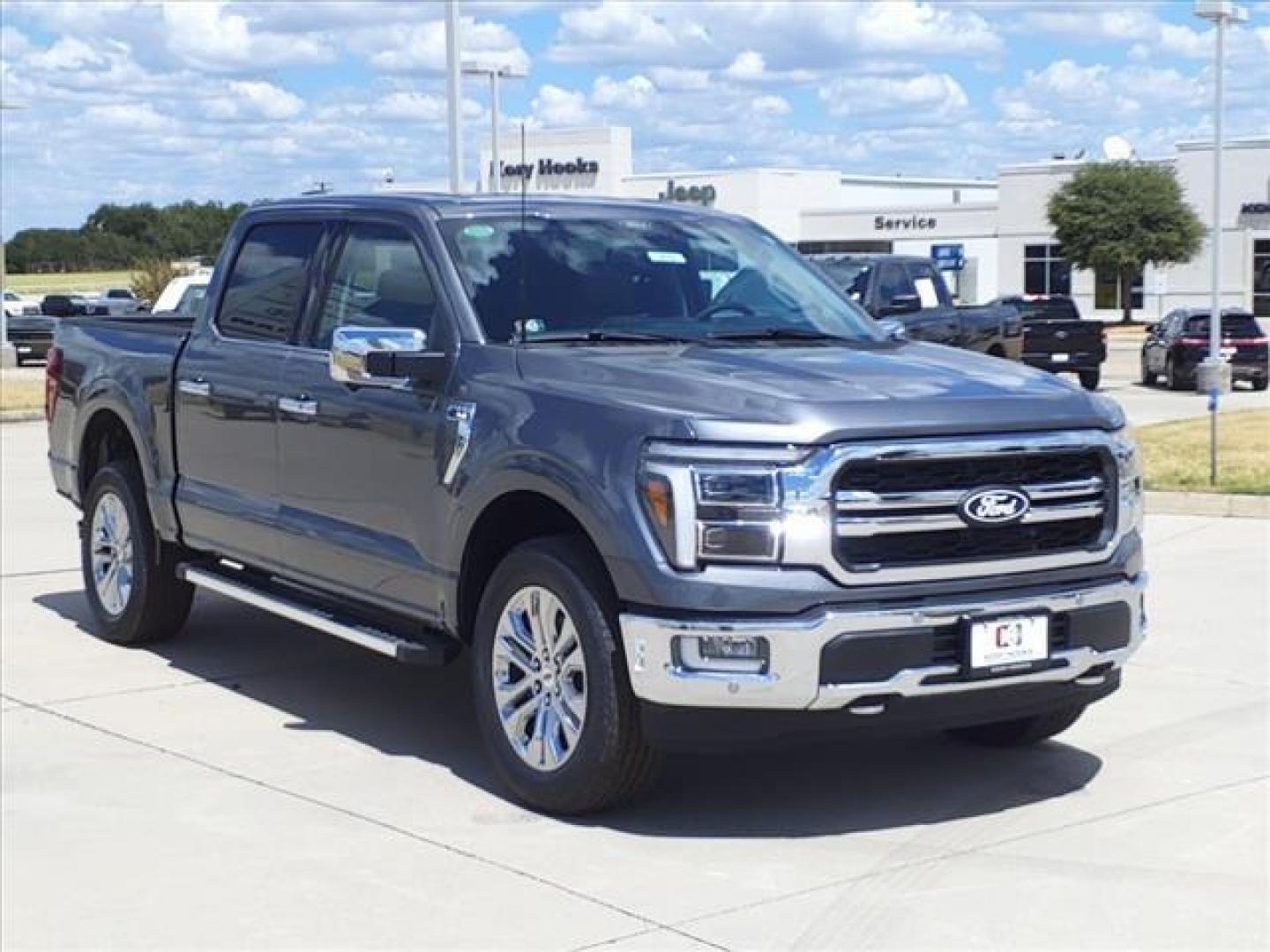 2024 Carbonized Gray Metallic /Slate Trim Ford F-150 Lariat (1FTFW5L59RF) with an 5.0L V8 engine, Automatic transmission, located at 1105 E Mulberry, Kaufman, TX, 75142, (972) 962-2151, 32.589550, -96.300926 - Gray Metallic 2024 Ford F-150 4D SuperCrew Lariat 4WD 10-Speed Automatic 5.0L V8 4WD.<br><br>Recent Arrival!<br><br><br>Please call Paul Murrey Ford Inc. In Kaufman Texas A Family Dealership Since 1952 Serving the Dallas Fort Worth and East Texas areas for over 70 years. Please call 972-962-2151 www - Photo#1