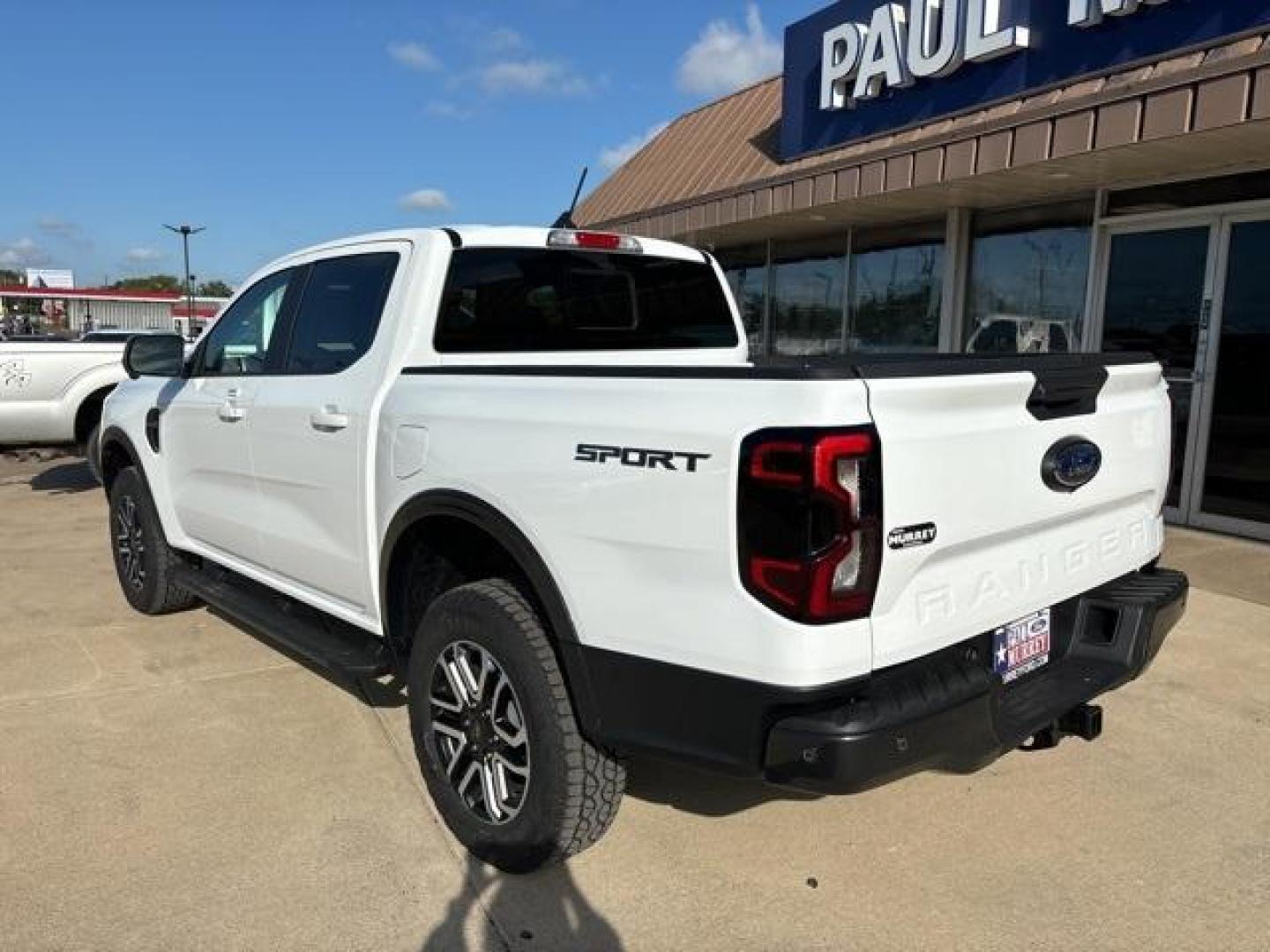 2024 Oxford White /Ebony Ford Ranger Lariat (1FTER4JH8RL) with an EcoBoost 2.3L I4 GTDi DOHC Turbocharged VCT engine, Automatic transmission, located at 1105 E Mulberry, Kaufman, TX, 75142, (972) 962-2151, 32.589550, -96.300926 - Oxford White 2024 Ford Ranger 4D Crew Cab Lariat RWD 10-Speed Automatic EcoBoost 2.3L I4 GTDi DOHC Turbocharged VCT<br><br><br>Please call Paul Murrey Ford Inc. In Kaufman Texas A Family Dealership Since 1952 Serving the Dallas Fort Worth and East Texas areas for over 70 years. Please call 972-962-2 - Photo#2