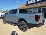 2024 Azure Gray Metallic Tri-Coat /Ebony Interior Trim Ford Ranger Lariat (1FTER4KH8RL) with an EcoBoost 2.3L I4 GTDi DOHC Turbocharged VCT engine, Automatic transmission, located at 1105 E Mulberry, Kaufman, TX, 75142, (972) 962-2151, 32.589550, -96.300926 - Azure Gray Metallic Tri-Coat 2024 Ford Ranger 4D Crew Cab Lariat 4WD 10-Speed Automatic EcoBoost 2.3L I4 GTDi DOHC Turbocharged VCT 4WD.<br><br><br>Please call Paul Murrey Ford Inc. In Kaufman Texas A Family Dealership Since 1952 Serving the Dallas Fort Worth and East Texas areas for over 70 years. - Photo#3