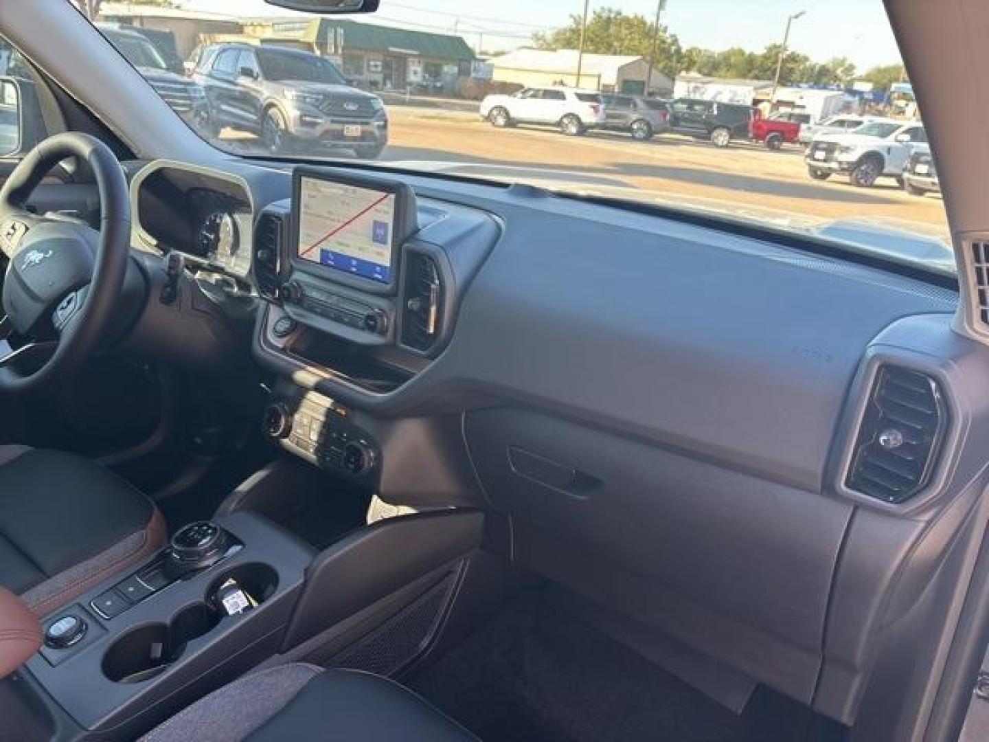 2024 Carbonized Gray Metallic /Ebony Brown Ford Bronco Sport Outer Banks (3FMCR9C65RR) with an 1.5L EcoBoost engine, Automatic transmission, located at 1105 E Mulberry, Kaufman, TX, 75142, (972) 962-2151, 32.589550, -96.300926 - Carbonized Gray Metallic 2024 Ford Bronco Sport 4D Sport Utility Outer Banks 4WD 8-Speed Automatic 1.5L EcoBoost<br><br>25/29 City/Highway MPG<br><br><br>Please call Paul Murrey Ford Inc. In Kaufman Texas A Family Dealership Since 1952 Serving the Dallas Fort Worth and East Texas areas for over 70 y - Photo#18