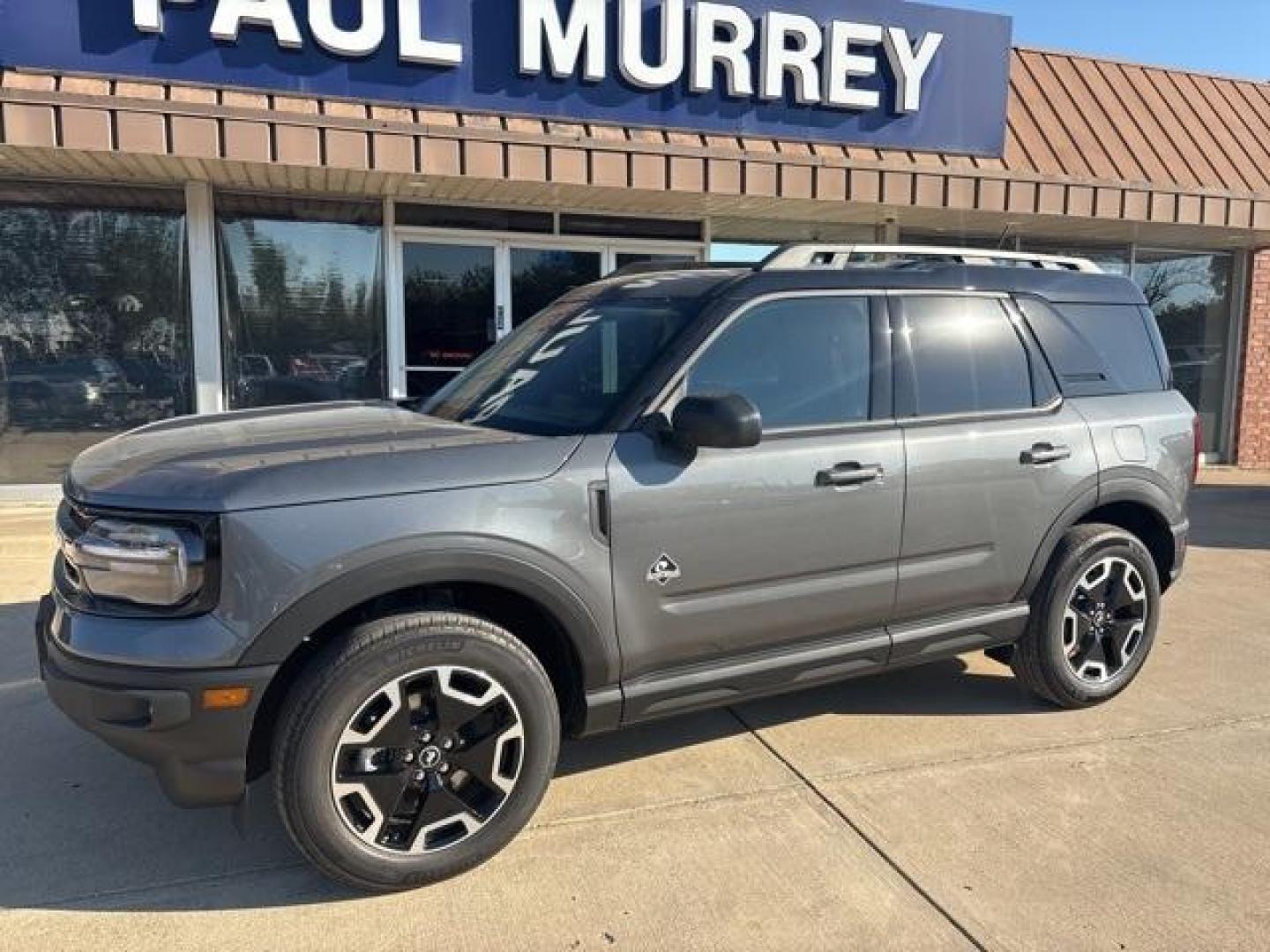 2024 Carbonized Gray Metallic /Ebony Brown Ford Bronco Sport Outer Banks (3FMCR9C65RR) with an 1.5L EcoBoost engine, Automatic transmission, located at 1105 E Mulberry, Kaufman, TX, 75142, (972) 962-2151, 32.589550, -96.300926 - Carbonized Gray Metallic 2024 Ford Bronco Sport 4D Sport Utility Outer Banks 4WD 8-Speed Automatic 1.5L EcoBoost<br><br>25/29 City/Highway MPG<br><br><br>Please call Paul Murrey Ford Inc. In Kaufman Texas A Family Dealership Since 1952 Serving the Dallas Fort Worth and East Texas areas for over 70 y - Photo#2