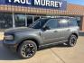 2024 Carbonized Gray Metallic /Ebony Brown Ford Bronco Sport Outer Banks (3FMCR9C65RR) with an 1.5L EcoBoost engine, Automatic transmission, located at 1105 E Mulberry, Kaufman, TX, 75142, (972) 962-2151, 32.589550, -96.300926 - Carbonized Gray Metallic 2024 Ford Bronco Sport 4D Sport Utility Outer Banks 4WD 8-Speed Automatic 1.5L EcoBoost<br><br>25/29 City/Highway MPG<br><br><br>Please call Paul Murrey Ford Inc. In Kaufman Texas A Family Dealership Since 1952 Serving the Dallas Fort Worth and East Texas areas for over 70 y - Photo#2