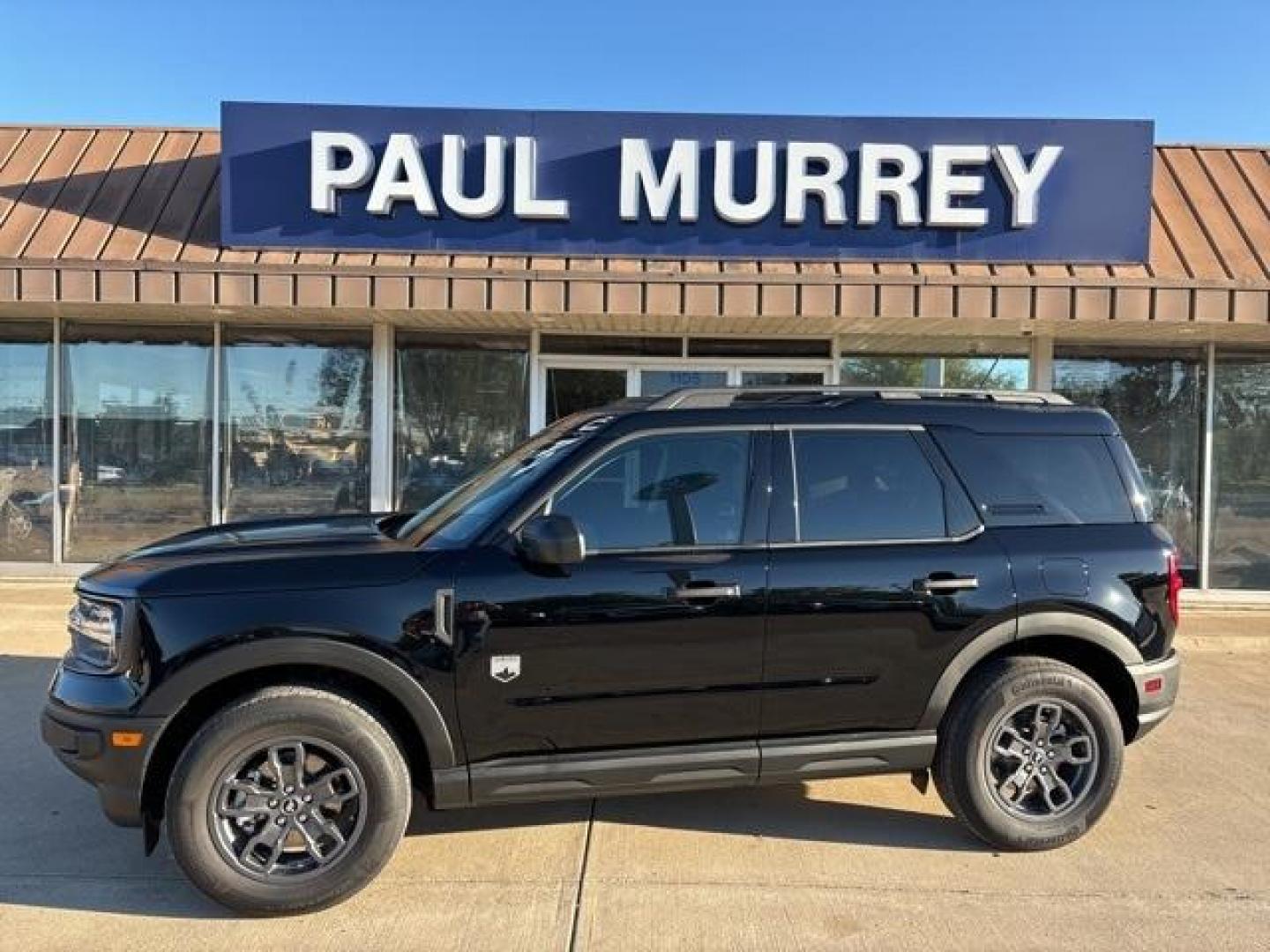 2024 Shadow Black /Ebony Ford Bronco Sport Big Bend (3FMCR9B63RR) with an 1.5L EcoBoost engine, Automatic transmission, located at 1105 E Mulberry, Kaufman, TX, 75142, (972) 962-2151, 32.589550, -96.300926 - Shadow Black 2024 Ford Bronco Sport 4D Sport Utility Big Bend 4WD 8-Speed Automatic 1.5L EcoBoost<br><br>25/29 City/Highway MPG<br><br><br>Please call Paul Murrey Ford Inc. In Kaufman Texas A Family Dealership Since 1952 Serving the Dallas Fort Worth and East Texas areas for over 70 years. Please ca - Photo#0