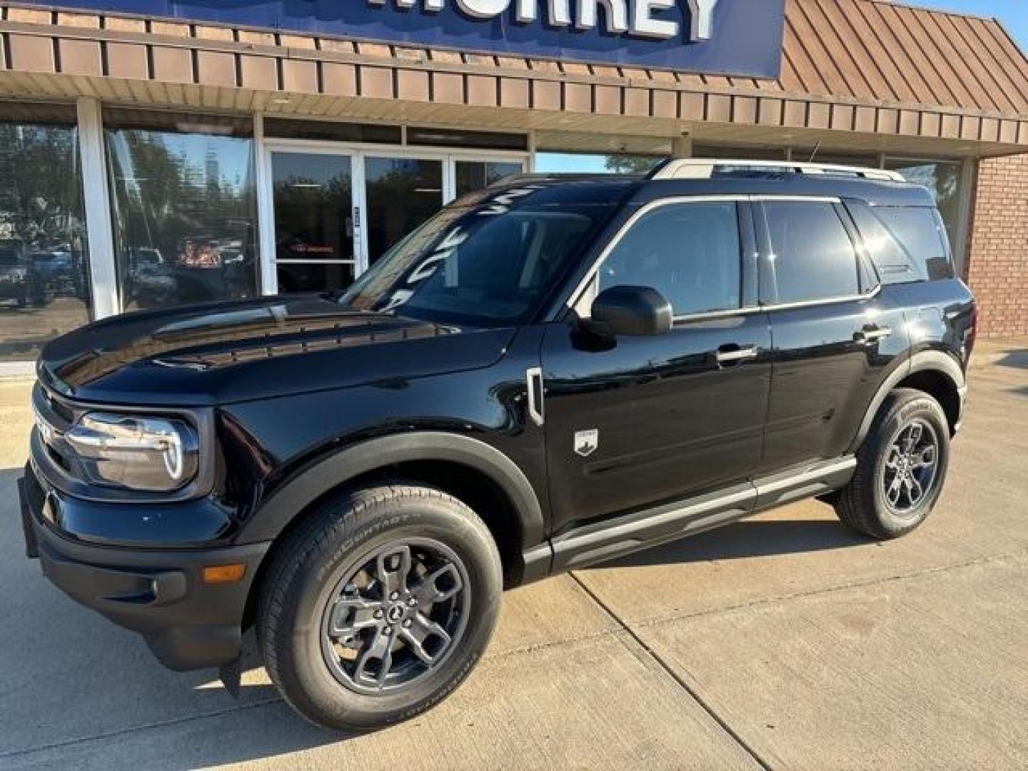 2024 Shadow Black /Ebony Ford Bronco Sport Big Bend (3FMCR9B63RR) with an 1.5L EcoBoost engine, Automatic transmission, located at 1105 E Mulberry, Kaufman, TX, 75142, (972) 962-2151, 32.589550, -96.300926 - Shadow Black 2024 Ford Bronco Sport 4D Sport Utility Big Bend 4WD 8-Speed Automatic 1.5L EcoBoost<br><br>25/29 City/Highway MPG<br><br><br>Please call Paul Murrey Ford Inc. In Kaufman Texas A Family Dealership Since 1952 Serving the Dallas Fort Worth and East Texas areas for over 70 years. Please ca - Photo#2