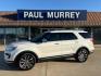 2019 White Platinum /Ebony Black Ford Explorer Platinum (1FM5K8HT0KG) with an 3.5L V6 engine, Automatic transmission, located at 1105 E Mulberry, Kaufman, TX, 75142, (972) 962-2151, 32.589550, -96.300926 - Photo#0