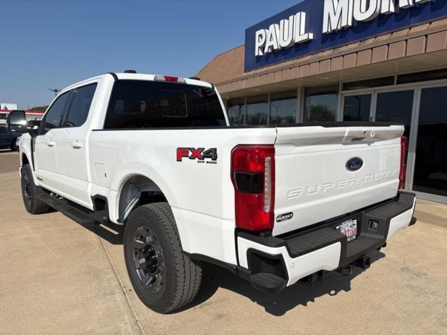 2024 Oxford White /Black Onyx Ford F-250SD (1FT8W2BT1RE) with an Power Stroke 6.7L V8 DI 32V OHV Turbodiesel engine, Automatic transmission, located at 1105 E Mulberry, Kaufman, TX, 75142, (972) 962-2151, 32.589550, -96.300926 - Photo#3