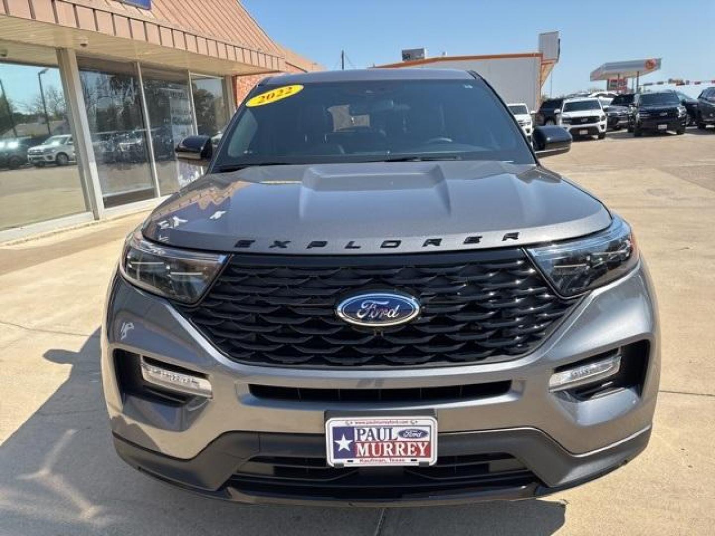 2022 Gray /Ebony Ford Explorer ST-Line (1FMSK7KH2NG) with an 2.3L EcoBoost I-4 engine, Automatic transmission, located at 1105 E Mulberry, Kaufman, TX, 75142, (972) 962-2151, 32.589550, -96.300926 - Gray 2022 Ford Explorer 4D Sport Utility ST-Line RWD 10-Speed Automatic 2.3L EcoBoost I-4 Priced below KBB Fair Purchase Price!<br><br><br>Recent Arrival! Odometer is 24392 miles below market average! 21/28 City/Highway MPG<br><br><br>Please call Paul Murrey Ford Inc. In Kaufman Texas A Family Deale - Photo#7