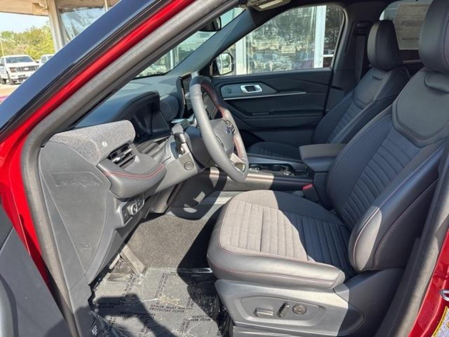 2025 Rapid Red Metallic Tinted Clearcoat /Onyx Interior Ford Explorer ST-Line (1FMUK7KHXSG) with an 2.3L EcoBoost I-4 engine, Automatic transmission, located at 1105 E Mulberry, Kaufman, TX, 75142, (972) 962-2151, 32.589550, -96.300926 - Red Metallic 2025 Ford Explorer 4D Sport Utility ST-Line RWD 10-Speed Automatic 2.3L EcoBoost I-4<br><br>21/28 City/Highway MPG<br><br><br>Please call Paul Murrey Ford Inc. In Kaufman Texas A Family Dealership Since 1952 Serving the Dallas Fort Worth and East Texas areas for over 70 years. Please ca - Photo#11