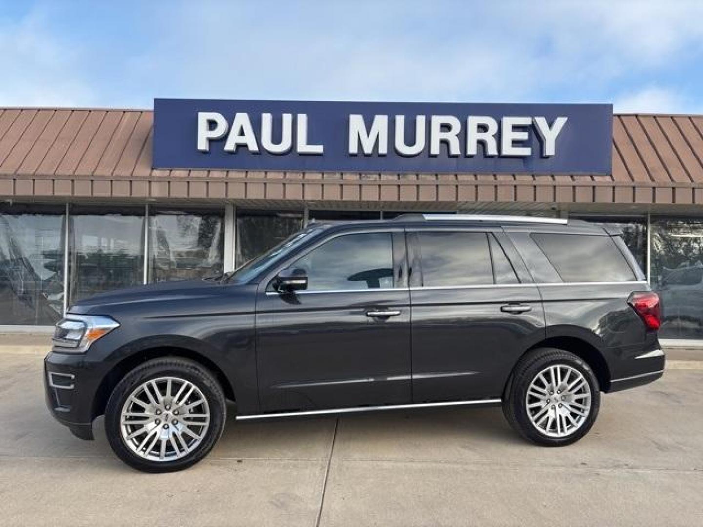 2024 Dark Matter Gray Metallic /Sandstone Ford Expedition Limited (1FMJU1K83RE) with an EcoBoost 3.5L V6 GTDi DOHC 24V Twin Turbocharged engine, Automatic transmission, located at 1105 E Mulberry, Kaufman, TX, 75142, (972) 962-2151, 32.589550, -96.300926 - Dark Matter Gray Metallic 2024 Ford Expedition 4D Sport Utility Limited RWD 10-Speed Automatic EcoBoost 3.5L V6 GTDi DOHC 24V Twin Turbocharged<br><br><br>Please call Paul Murrey Ford Inc. In Kaufman Texas A Family Dealership Since 1952 Serving the Dallas Fort Worth and East Texas areas for over 70 - Photo#0