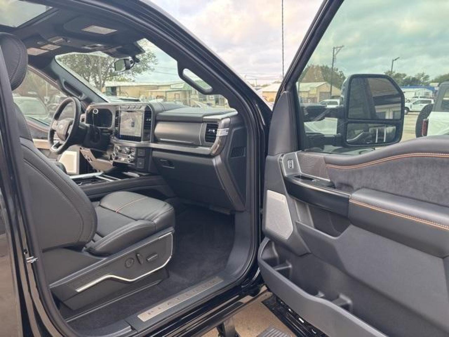 2024 Agate Black Metallic /Black Onyx Ford F-250SD Platinum (1FT8W2BM5RE) with an 6.7L High Output Power Stroke V8 Diesel engine, Automatic transmission, located at 1105 E Mulberry, Kaufman, TX, 75142, (972) 962-2151, 32.589550, -96.300926 - Agate Black Metallic 2024 Ford F-250SD 4D Extended Cab Platinum 4WD 10-Speed Automatic 6.7L High Output Power Stroke V8 Diesel 4WD.<br><br><br>Please call Paul Murrey Ford Inc. In Kaufman Texas A Family Dealership Since 1952 Serving the Dallas Fort Worth and East Texas areas for over 70 years. Pleas - Photo#16