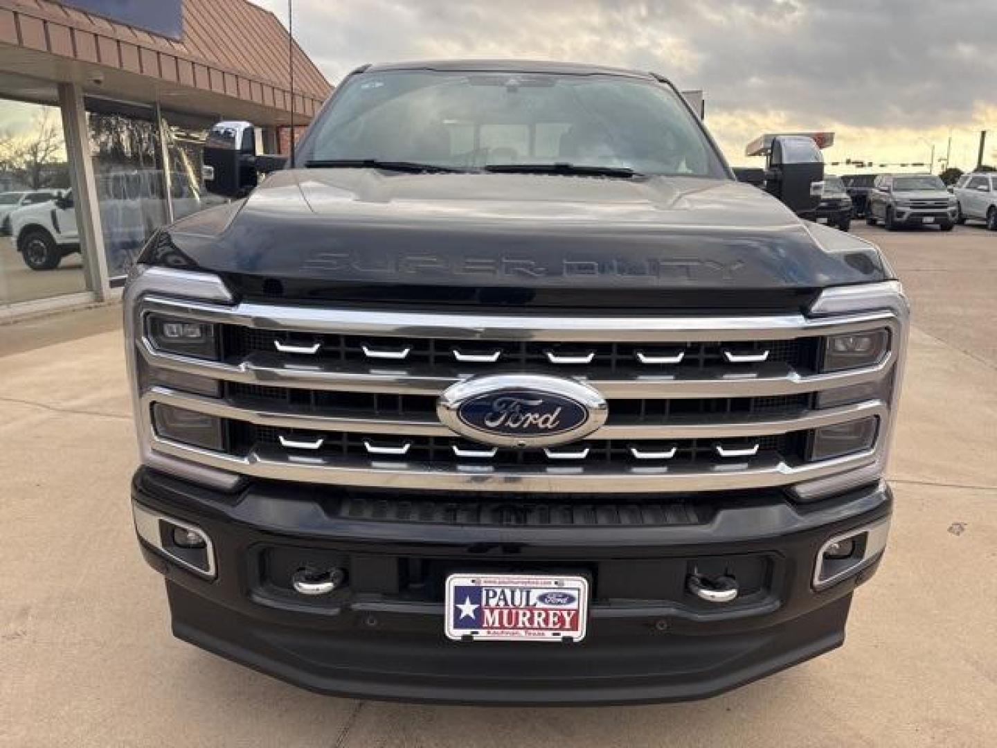 2024 Agate Black Metallic /Black Onyx Ford F-250SD Platinum (1FT8W2BM5RE) with an 6.7L High Output Power Stroke V8 Diesel engine, Automatic transmission, located at 1105 E Mulberry, Kaufman, TX, 75142, (972) 962-2151, 32.589550, -96.300926 - Agate Black Metallic 2024 Ford F-250SD 4D Extended Cab Platinum 4WD 10-Speed Automatic 6.7L High Output Power Stroke V8 Diesel 4WD.<br><br><br>Please call Paul Murrey Ford Inc. In Kaufman Texas A Family Dealership Since 1952 Serving the Dallas Fort Worth and East Texas areas for over 70 years. Pleas - Photo#7