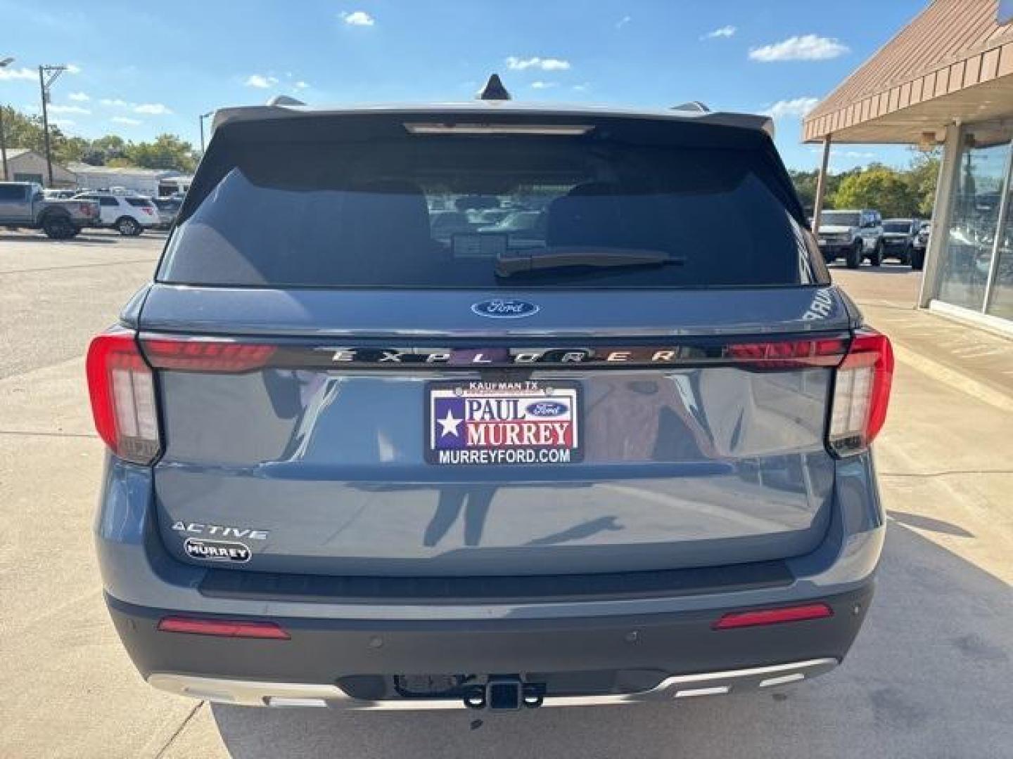 2025 Vapor Blue Metallic /Gray Ford Explorer Active (1FMUK7DH6SG) with an 2.3L EcoBoost I-4 engine, Automatic transmission, located at 1105 E Mulberry, Kaufman, TX, 75142, (972) 962-2151, 32.589550, -96.300926 - Vapor Blue Metallic 2025 Ford Explorer 4D Sport Utility Active RWD 10-Speed Automatic 2.3L EcoBoost I-4<br><br>21/28 City/Highway MPG<br><br><br>Please call Paul Murrey Ford Inc. In Kaufman Texas A Family Dealership Since 1952 Serving the Dallas Fort Worth and East Texas areas for over 70 years. Ple - Photo#4