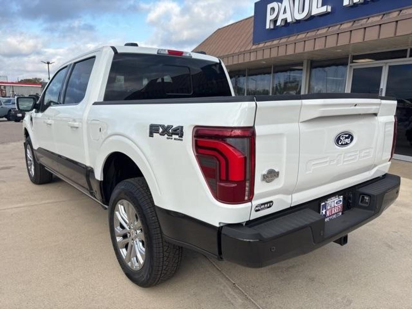 2024 Star White Metallic Tri-Coat Ford F-150 King Ranch (1FTFW6L87RF) with an 3.5L V6 EcoBoost engine, Automatic transmission, located at 1105 E Mulberry, Kaufman, TX, 75142, (972) 962-2151, 32.589550, -96.300926 - White 2024 Ford F-150 4D SuperCrew King Ranch 4WD 10-Speed Automatic 3.5L V6 EcoBoost 4WD.<br><br><br>Please call Paul Murrey Ford Inc. In Kaufman Texas A Family Dealership Since 1952 Serving the Dallas Fort Worth and East Texas areas for over 70 years. Please call 972-962-2151 www.murreyford.com ww - Photo#3