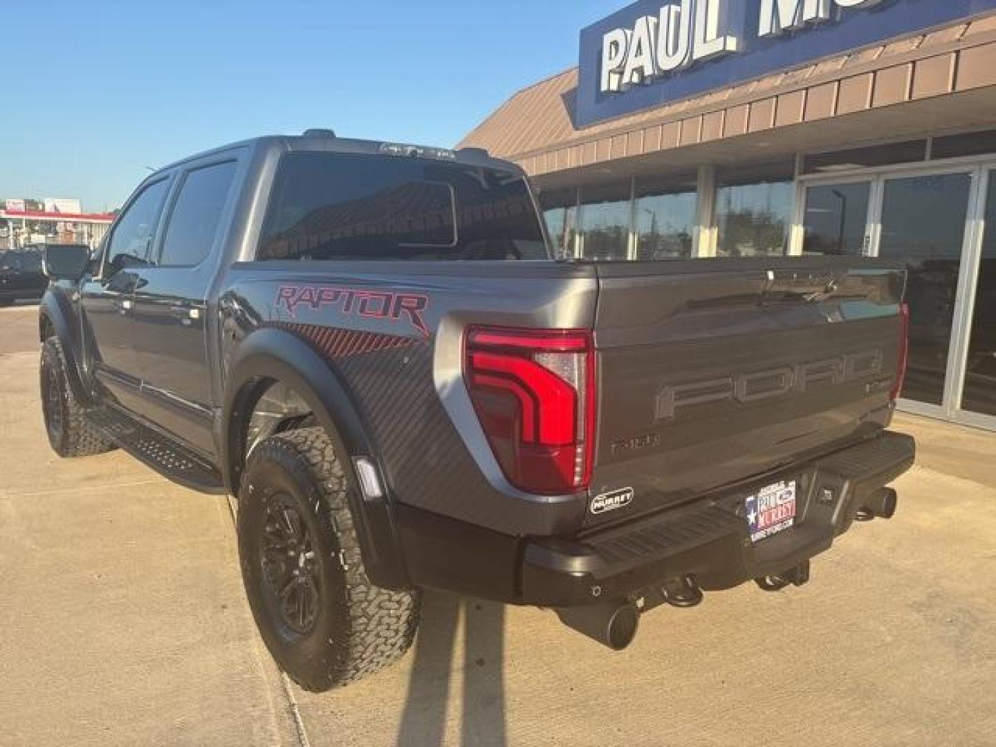 2024 Gray /Black/Slate Gray Ford F-150 Raptor (1FTFW1RG3RF) with an 3.5L V6 EcoBoost engine, Automatic transmission, located at 1105 E Mulberry, Kaufman, TX, 75142, (972) 962-2151, 32.589550, -96.300926 - Gray 2024 Ford F-150 4D SuperCrew Raptor 4WD 10-Speed Automatic 3.5L V6 EcoBoost 4WD. Priced below KBB Fair Purchase Price!<br><br><br>Please call Paul Murrey Ford Inc. In Kaufman Texas A Family Dealership Since 1952 Serving the Dallas Fort Worth and East Texas areas for over 70 years. Please call 9 - Photo#3