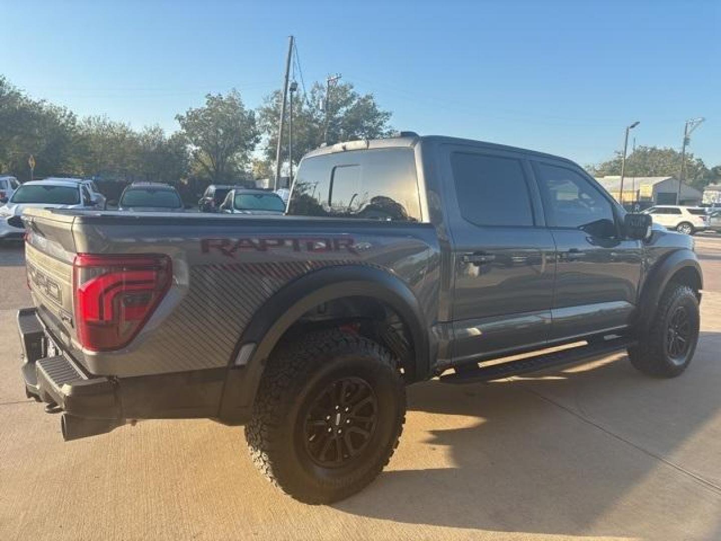 2024 Gray /Black/Slate Gray Ford F-150 Raptor (1FTFW1RG3RF) with an 3.5L V6 EcoBoost engine, Automatic transmission, located at 1105 E Mulberry, Kaufman, TX, 75142, (972) 962-2151, 32.589550, -96.300926 - Gray 2024 Ford F-150 4D SuperCrew Raptor 4WD 10-Speed Automatic 3.5L V6 EcoBoost 4WD. Priced below KBB Fair Purchase Price!<br><br><br>Please call Paul Murrey Ford Inc. In Kaufman Texas A Family Dealership Since 1952 Serving the Dallas Fort Worth and East Texas areas for over 70 years. Please call 9 - Photo#5