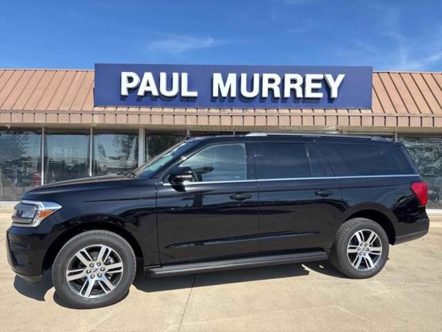 2024 Agate Black Metallic /Black Onyx Ford Expedition Max XLT (1FMJK1H8XRE) with an EcoBoost 3.5L V6 GTDi DOHC 24V Twin Turbocharged engine, Automatic transmission, located at 1105 E Mulberry, Kaufman, TX, 75142, (972) 962-2151, 32.589550, -96.300926 - Agate Black Metallic 2024 Ford Expedition Max 4D Sport Utility XLT RWD 10-Speed Automatic EcoBoost 3.5L V6 GTDi DOHC 24V Twin Turbocharged<br><br><br>Please call Paul Murrey Ford Inc. In Kaufman Texas A Family Dealership Since 1952 Serving the Dallas Fort Worth and East Texas areas for over 70 years - Photo#0