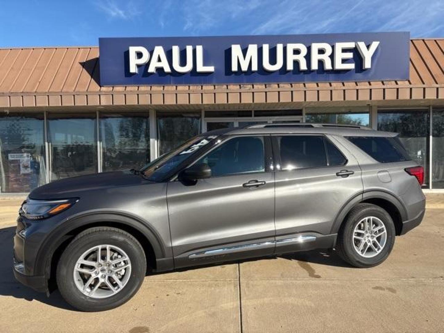 2025 Carbonized Gray Metallic /Gray Ford Explorer Active (1FMUK7DH6SG) with an 2.3L EcoBoost I-4 engine, Automatic transmission, located at 1105 E Mulberry, Kaufman, TX, 75142, (972) 962-2151, 32.589550, -96.300926 - Photo#0