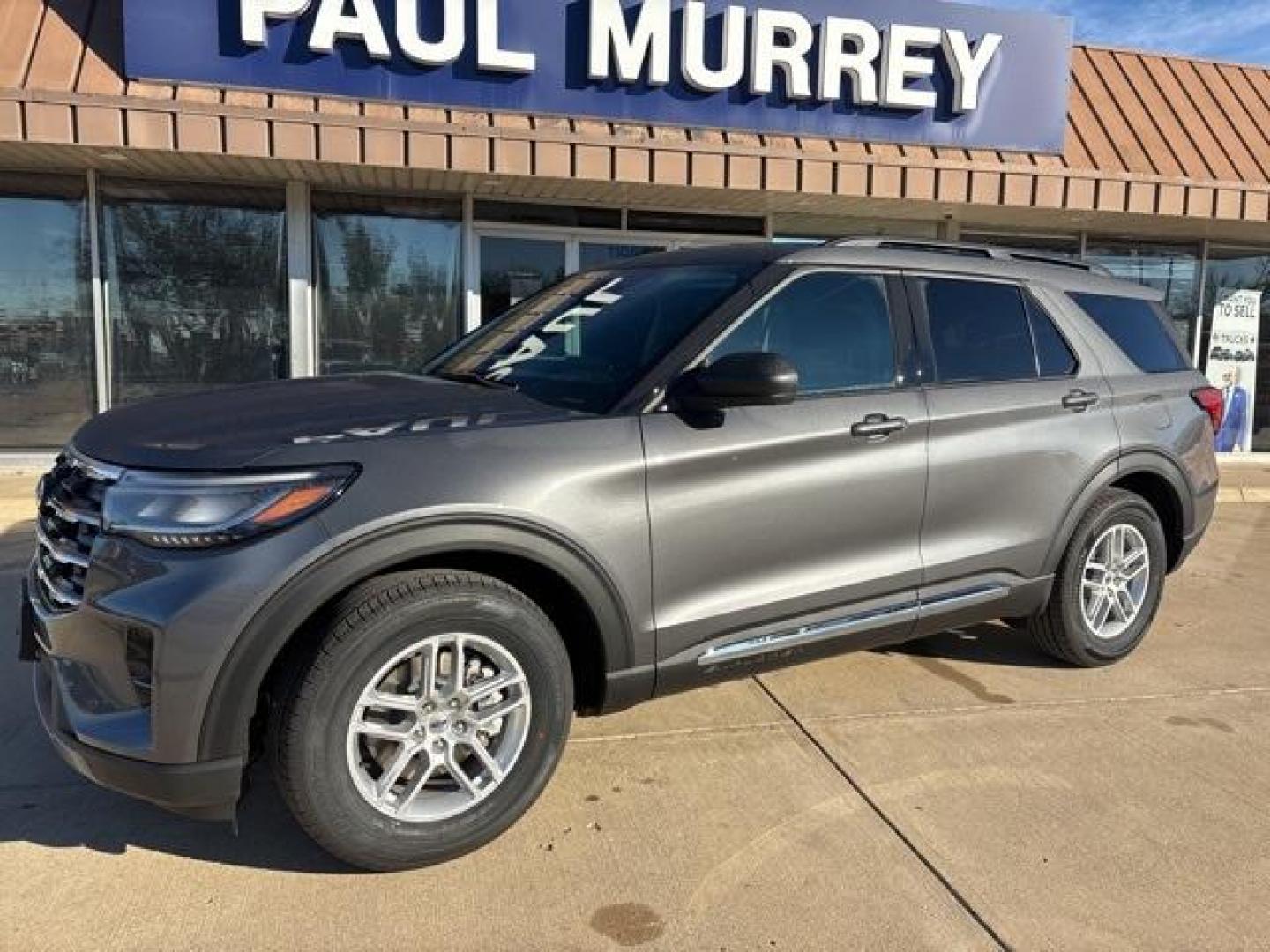 2025 Carbonized Gray Metallic /Gray Ford Explorer Active (1FMUK7DH6SG) with an 2.3L EcoBoost I-4 engine, Automatic transmission, located at 1105 E Mulberry, Kaufman, TX, 75142, (972) 962-2151, 32.589550, -96.300926 - Photo#2