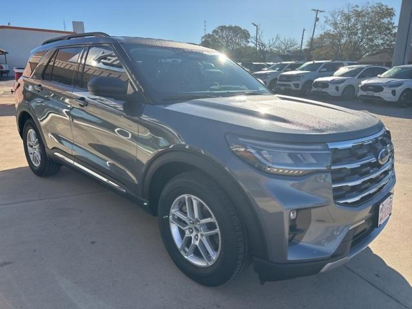 2025 Carbonized Gray Metallic /Gray Ford Explorer Active (1FMUK7DH6SG) with an 2.3L EcoBoost I-4 engine, Automatic transmission, located at 1105 E Mulberry, Kaufman, TX, 75142, (972) 962-2151, 32.589550, -96.300926 - Photo#6