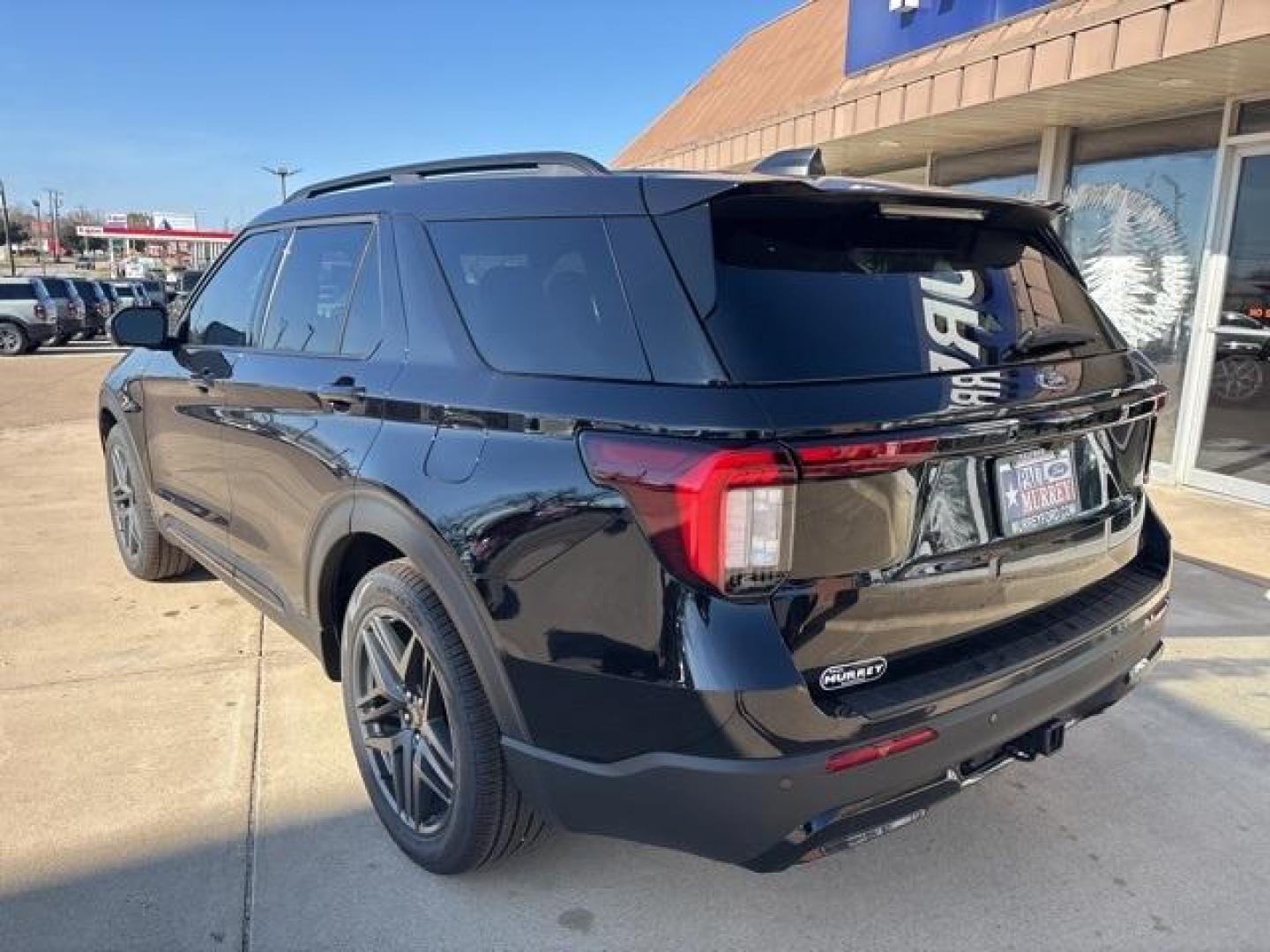 2025 Black Metallic /Onyx Ford Explorer ST-Line (1FMUK7KH6SG) with an 2.3L EcoBoost I-4 engine, Automatic transmission, located at 1105 E Mulberry, Kaufman, TX, 75142, (972) 962-2151, 32.589550, -96.300926 - Photo#3