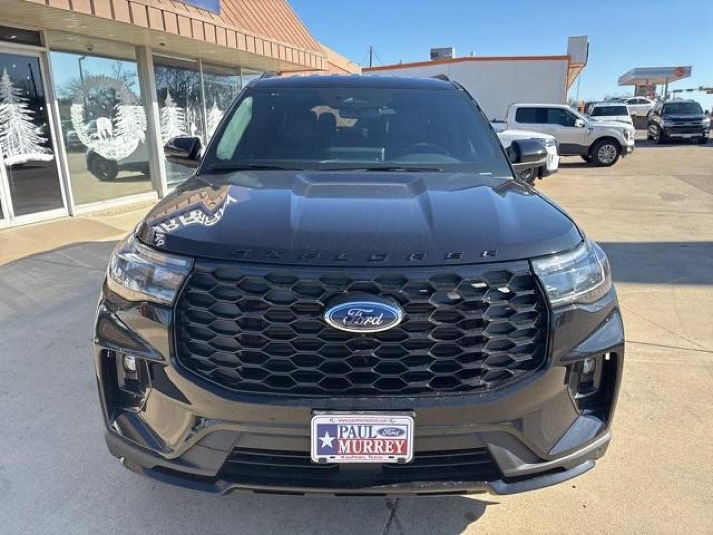 2025 Black Metallic /Onyx Ford Explorer ST-Line (1FMUK7KH6SG) with an 2.3L EcoBoost I-4 engine, Automatic transmission, located at 1105 E Mulberry, Kaufman, TX, 75142, (972) 962-2151, 32.589550, -96.300926 - Photo#7