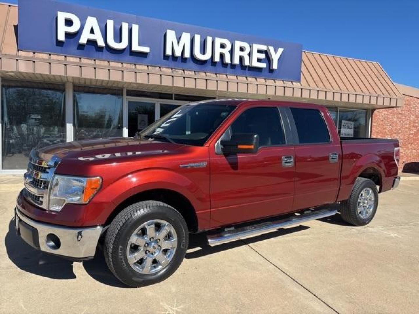 2014 Sunset Red Ford F-150 (1FTFW1CF9EK) with an 5.0L V8 FFV engine, Automatic transmission, located at 1105 E Mulberry, Kaufman, TX, 75142, (972) 962-2151, 32.589550, -96.300926 - Sunset Red 2014 Ford F-150 4D SuperCrew RWD 6-Speed Automatic Electronic 5.0L V8 FFV Priced below KBB Fair Purchase Price!<br><br><br>Recent Arrival! Odometer is 64802 miles below market average!<br><br>Awards:<br> * 2014 KBB.com Brand Image Awards<br>Please call Paul Murrey Ford Inc. In Kaufman Te - Photo#2