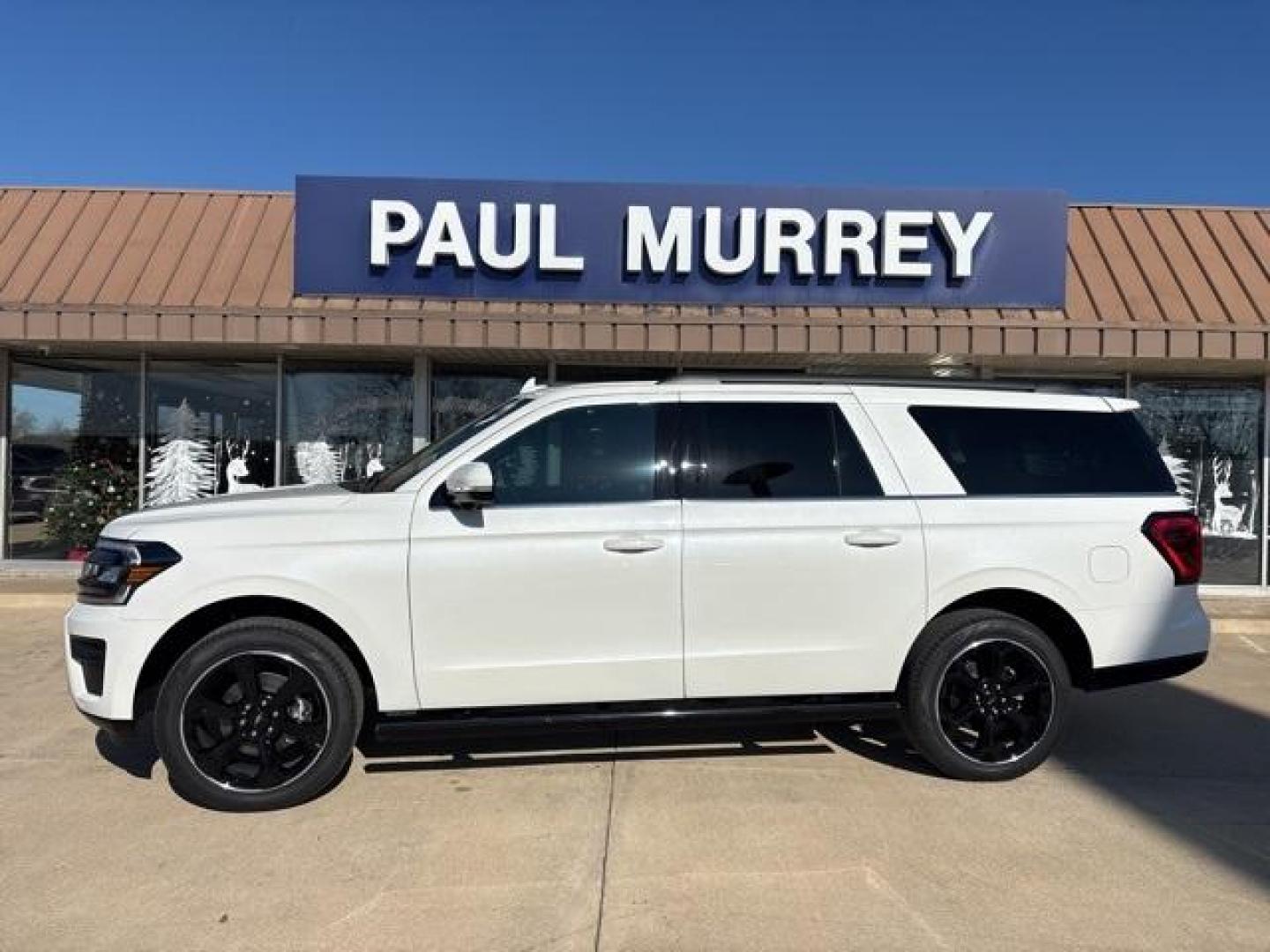 2024 Star White Metallic Tri-Coat /Black Onyx Ford Expedition Max Limited (1FMJK1K85RE) with an EcoBoost 3.5L V6 GTDi DOHC 24V Twin Turbocharged engine, Automatic transmission, located at 1105 E Mulberry, Kaufman, TX, 75142, (972) 962-2151, 32.589550, -96.300926 - Star White Metallic Tri-Coat 2024 Ford Expedition Max 4D Sport Utility Limited RWD 10-Speed Automatic EcoBoost 3.5L V6 GTDi DOHC 24V Twin Turbocharged<br><br><br>Please call Paul Murrey Ford Inc. In Kaufman Texas A Family Dealership Since 1952 Serving the Dallas Fort Worth and East Texas areas for o - Photo#0