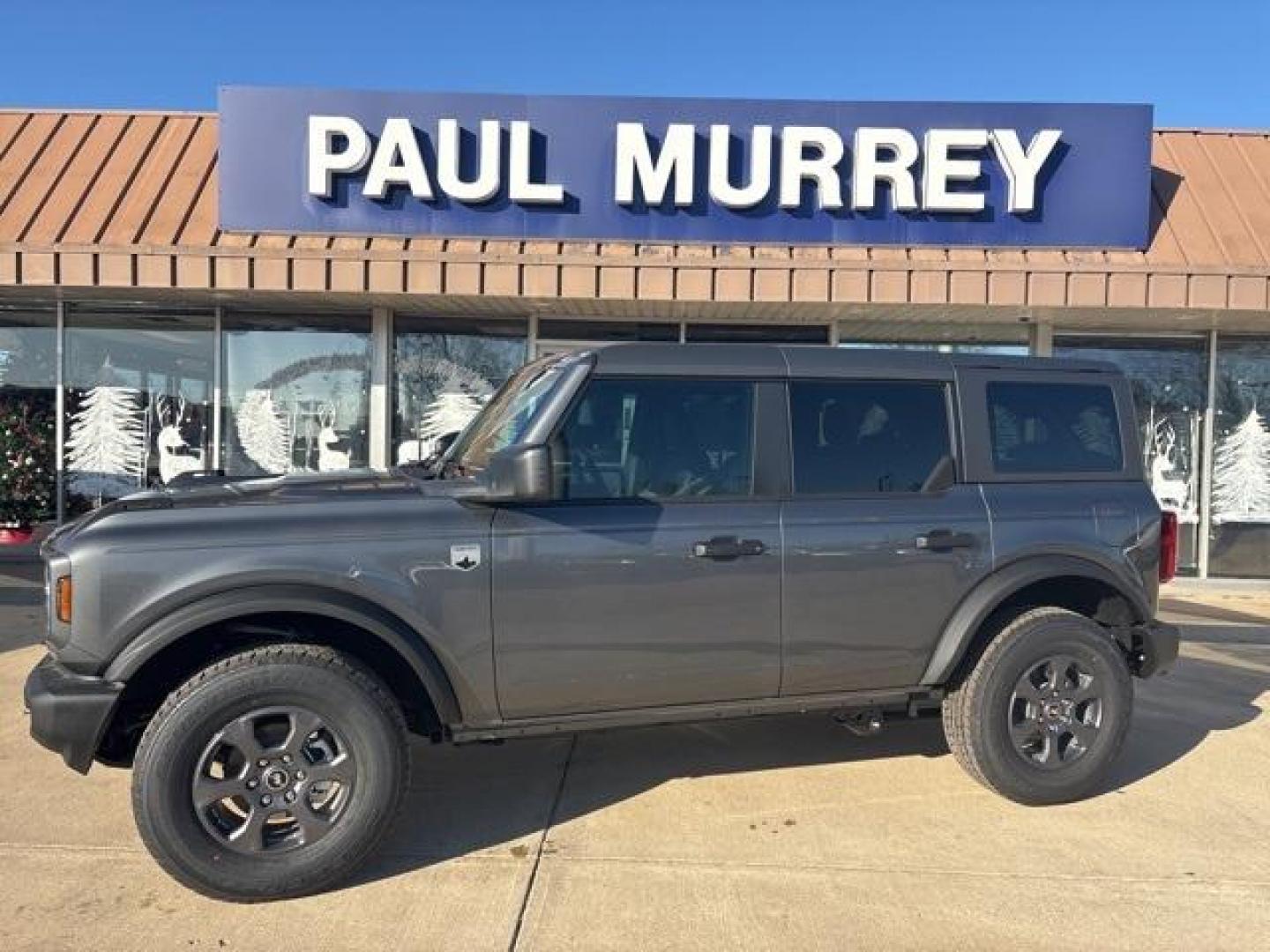 2024 Carbonized Gray Metallic /Black Onyx Interior Ford Bronco Big Bend (1FMDE7BH2RL) with an 2.3L EcoBoost I-4 engine, Automatic transmission, located at 1105 E Mulberry, Kaufman, TX, 75142, (972) 962-2151, 32.589550, -96.300926 - Carbonized Gray Metallic 2024 Ford Bronco 4D Sport Utility Big Bend 4WD 10-Speed Automatic 2.3L EcoBoost I-4<br><br><br>Please call Paul Murrey Ford Inc. In Kaufman Texas A Family Dealership Since 1952 Serving the Dallas Fort Worth and East Texas areas for over 70 years. Please call 972-962-2151 www - Photo#0