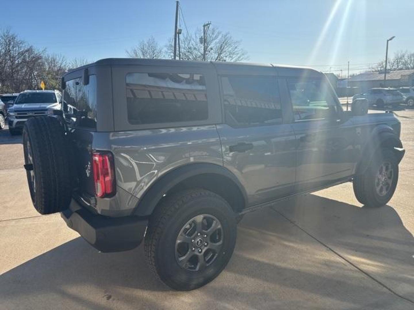 2024 Carbonized Gray Metallic /Black Onyx Interior Ford Bronco Big Bend (1FMDE7BH2RL) with an 2.3L EcoBoost I-4 engine, Automatic transmission, located at 1105 E Mulberry, Kaufman, TX, 75142, (972) 962-2151, 32.589550, -96.300926 - Carbonized Gray Metallic 2024 Ford Bronco 4D Sport Utility Big Bend 4WD 10-Speed Automatic 2.3L EcoBoost I-4<br><br><br>Please call Paul Murrey Ford Inc. In Kaufman Texas A Family Dealership Since 1952 Serving the Dallas Fort Worth and East Texas areas for over 70 years. Please call 972-962-2151 www - Photo#4