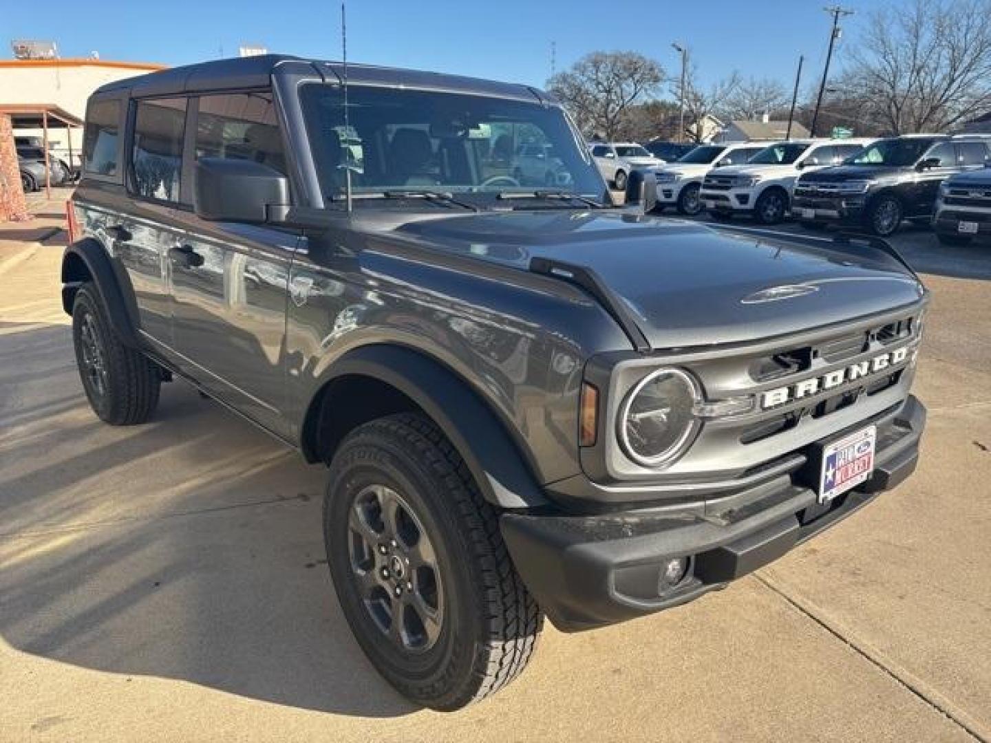 2024 Carbonized Gray Metallic /Black Onyx Interior Ford Bronco Big Bend (1FMDE7BH2RL) with an 2.3L EcoBoost I-4 engine, Automatic transmission, located at 1105 E Mulberry, Kaufman, TX, 75142, (972) 962-2151, 32.589550, -96.300926 - Carbonized Gray Metallic 2024 Ford Bronco 4D Sport Utility Big Bend 4WD 10-Speed Automatic 2.3L EcoBoost I-4<br><br><br>Please call Paul Murrey Ford Inc. In Kaufman Texas A Family Dealership Since 1952 Serving the Dallas Fort Worth and East Texas areas for over 70 years. Please call 972-962-2151 www - Photo#5