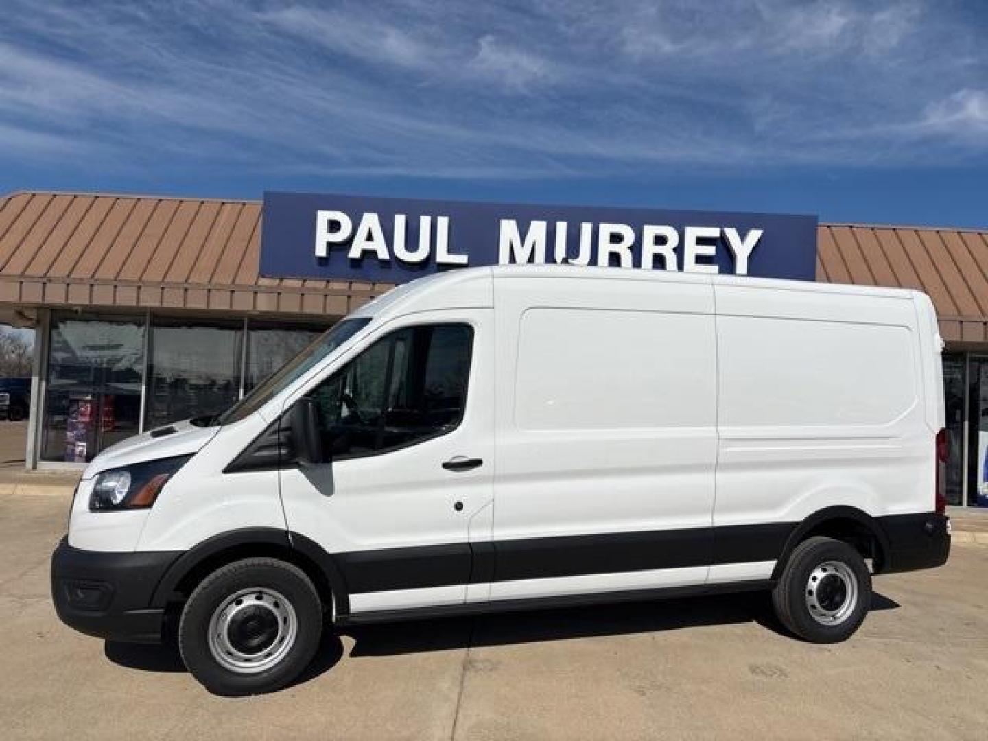 2024 Oxford White /Dark Palazzo Gray Ford Transit-250 Base (1FTBR1C83RK) with an V6 engine, Automatic transmission, located at 1105 E Mulberry, Kaufman, TX, 75142, (972) 962-2151, 32.589550, -96.300926 - Oxford White 2024 Ford Transit-250 3D Cargo Van RWD 10-Speed Automatic with Overdrive V6<br><br><br>Please call Paul Murrey Ford Inc. In Kaufman Texas A Family Dealership Since 1952 Serving the Dallas Fort Worth and East Texas areas for over 70 years. Please call 972-962-2151 www.murreyford.com www. - Photo#0